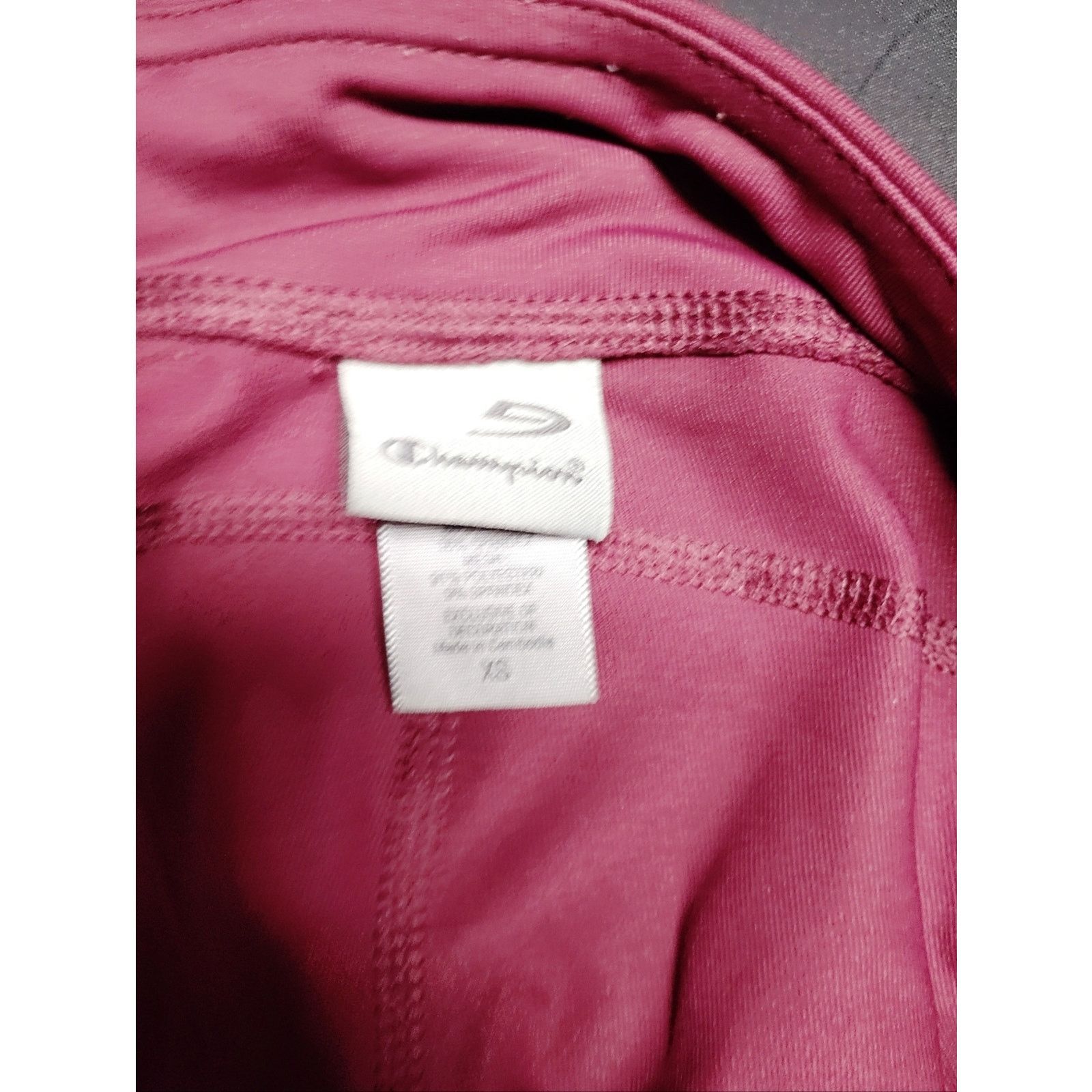 Champion Champion Red & Black Colorblock Active Leggings Size 24" / US 00 / IT 34 - 6 Thumbnail