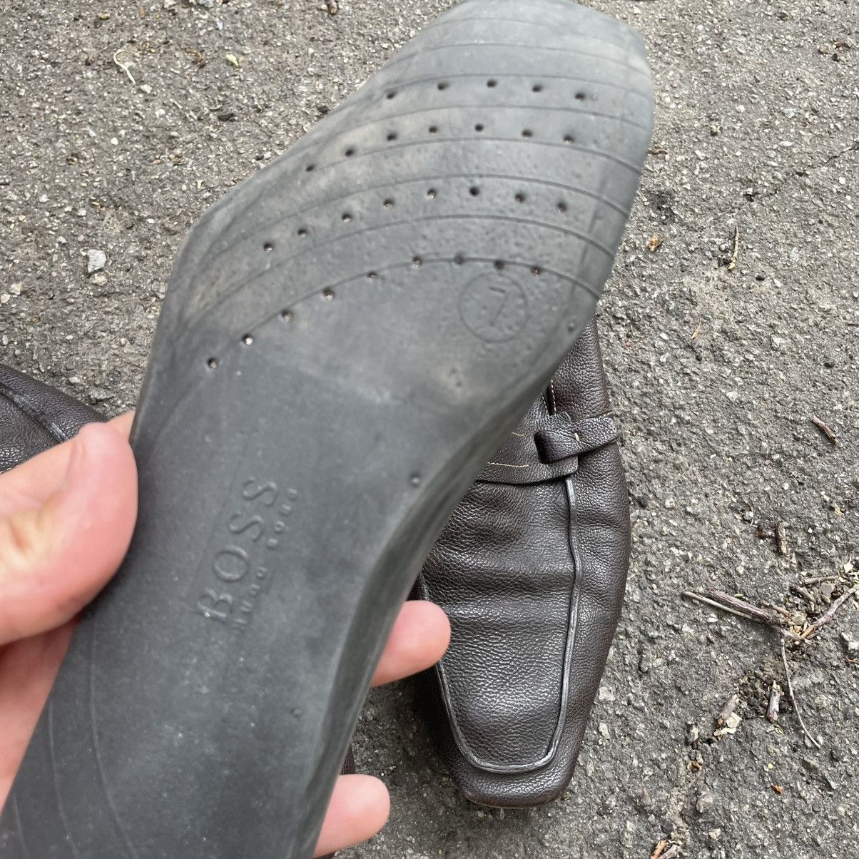 Hugo Boss Hugo Boss Leather Boots Size 7.5 shoos old money luxury Size US 7.5 / EU 40-41 - 6 Thumbnail