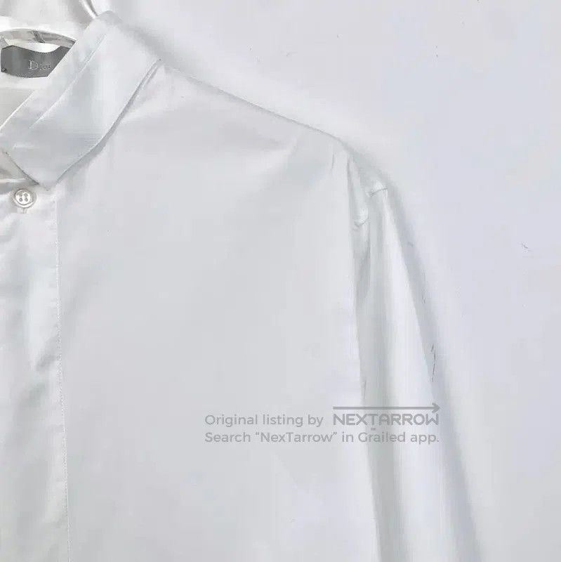 Dior Dior White Cotton Women's Shirt Size S . Size S / US 4 / IT 40 - 3 Thumbnail