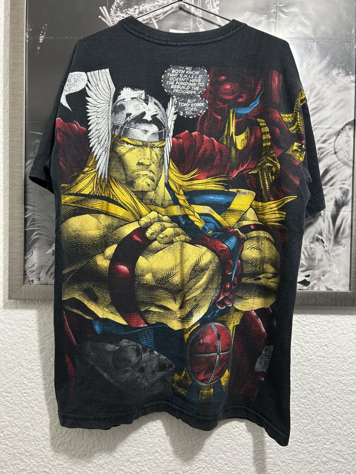Mexican Threads 90’s Avengers Assemble Mexican Shirt by Peyote Size US XL / EU 56 / 4 - 2 Thumbnail