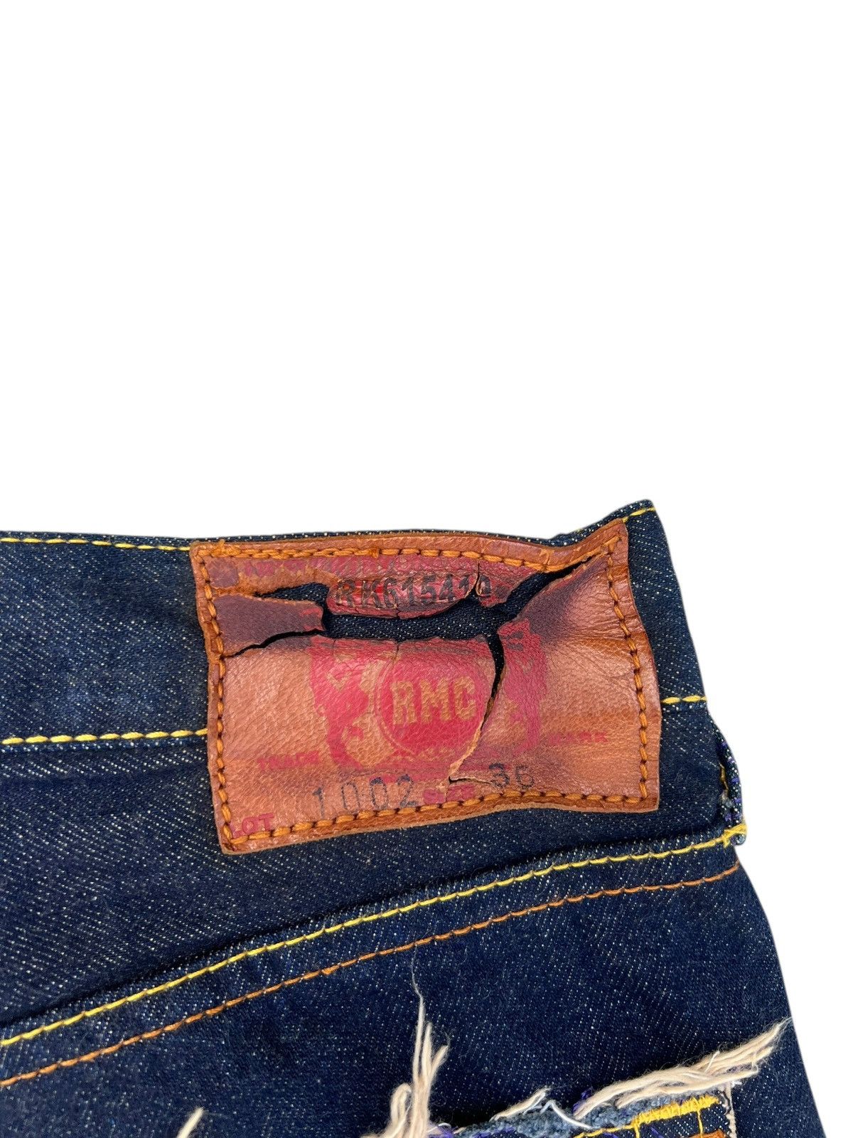 RMC Jeans RMC Martin Ksohoh Blue Denim Selvedge Jeans Loose Size US 36 / EU 52 - 18 Thumbnail