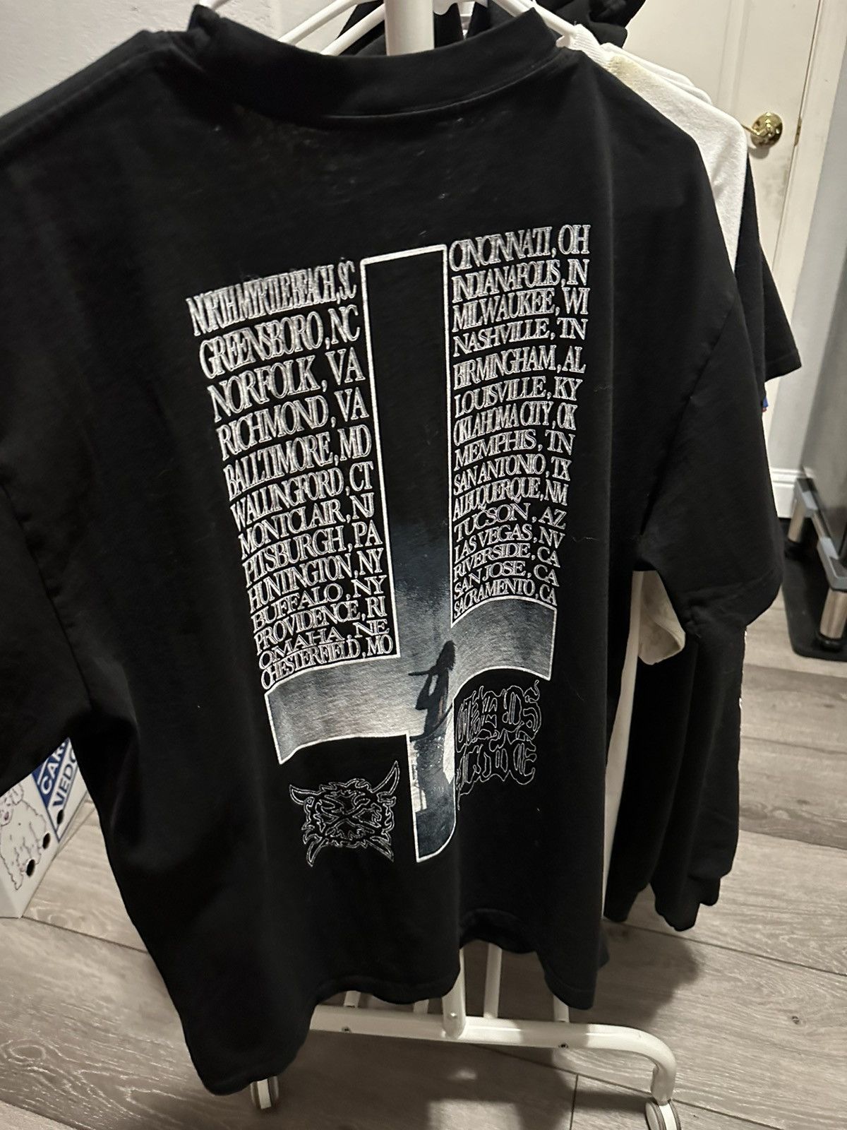 Ken Carson Ken Carson Tour Tee Rare Size XL Black Size US XL / EU 56 / 4 - 2 Thumbnail