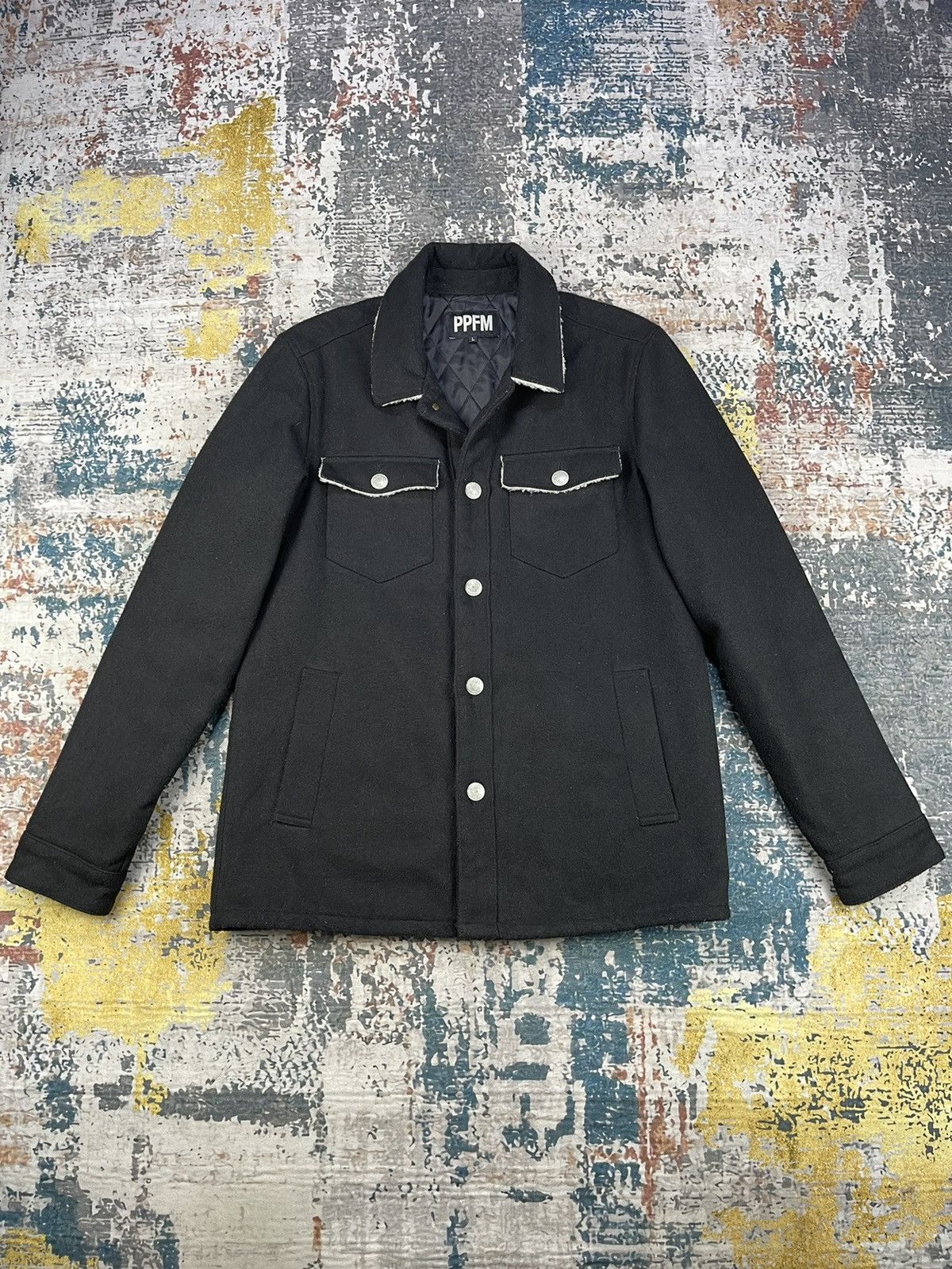PPFM x UNION MADE Button Up Wool Jackets