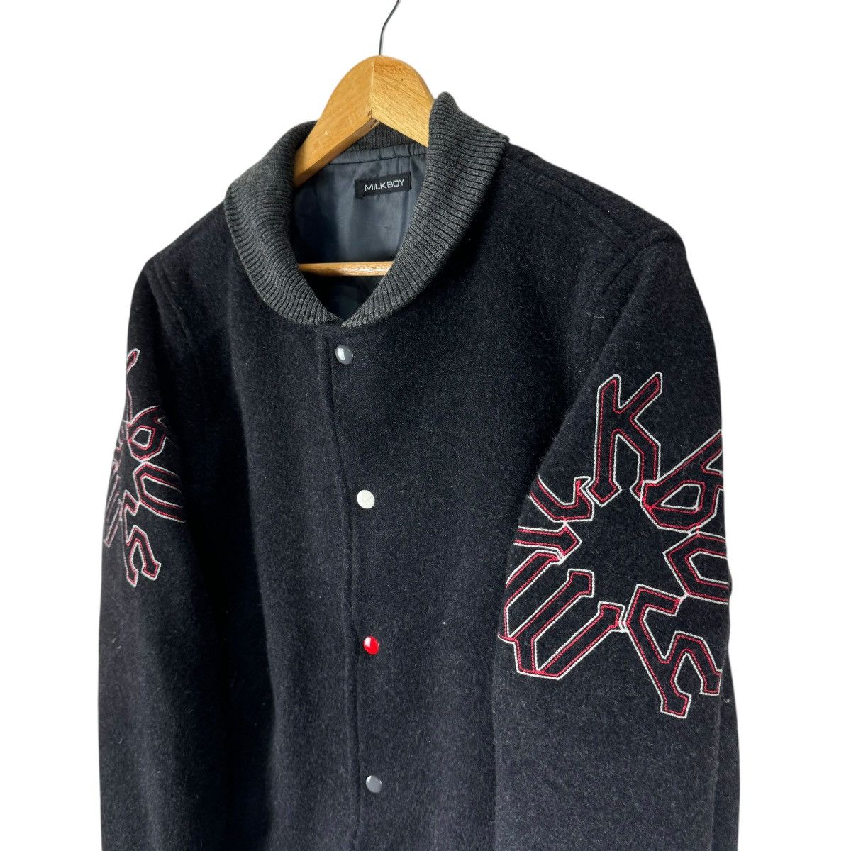 Japanese Brand ❄️MILK BOY JAPAN VARSITY JACKET Size US M / EU 48-50 / 2 - 5 Thumbnail