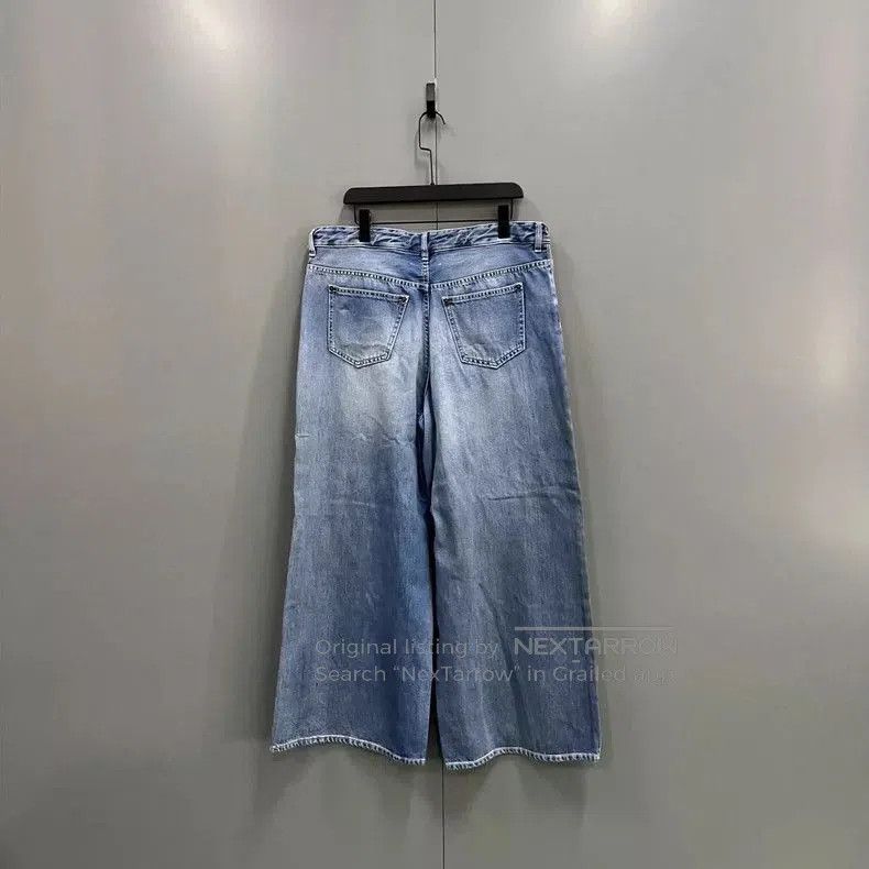 Maison Margiela Maison Margiela Wide Leg Denim Pants. Size US 42 / EU 58 - 2 Thumbnail