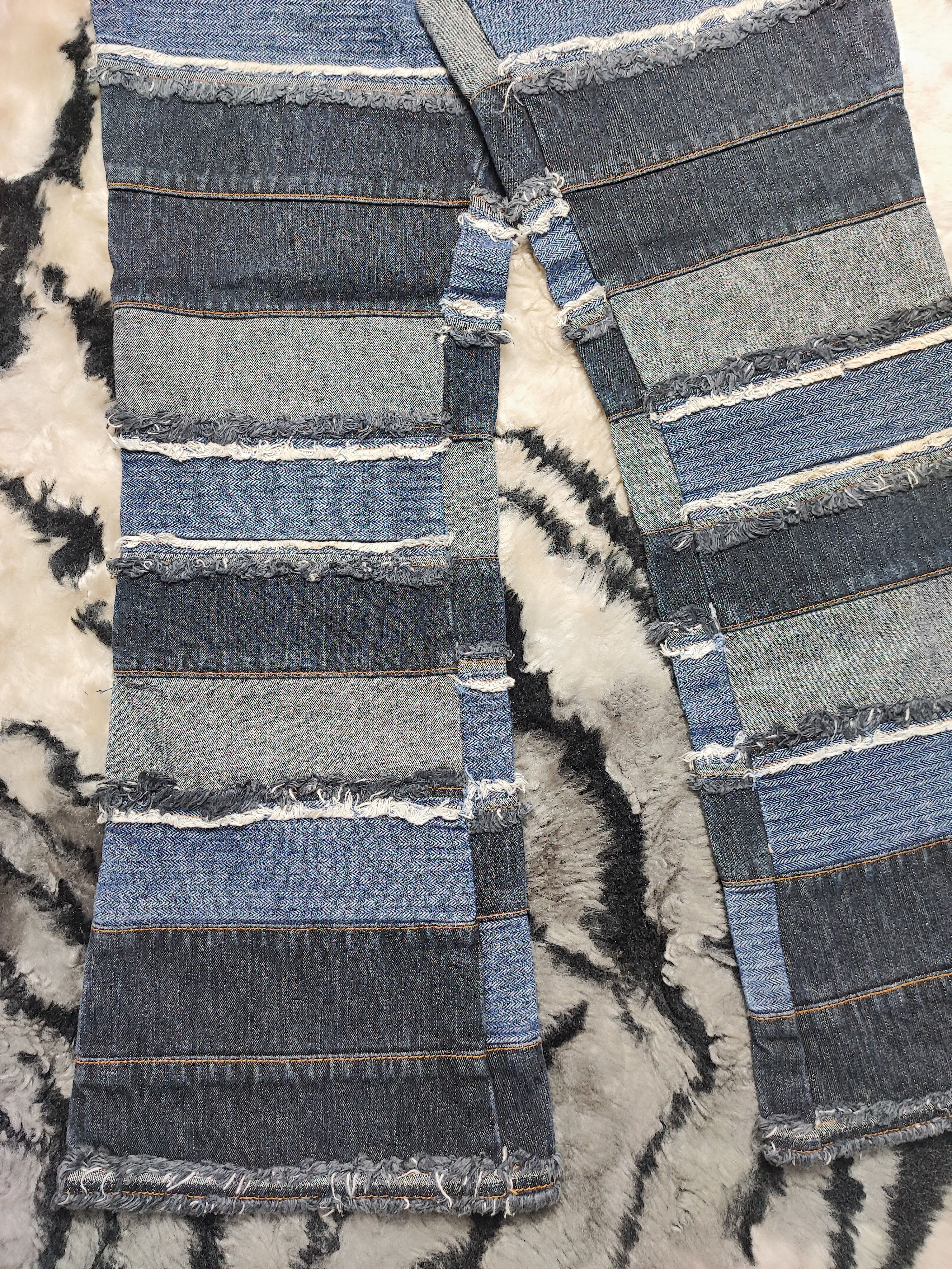 Hysteric Glamour Hagi Flared Denim Patchwork Inspired Hysteric Glamour Size 25" / US 0 / IT 36 - 3 Thumbnail