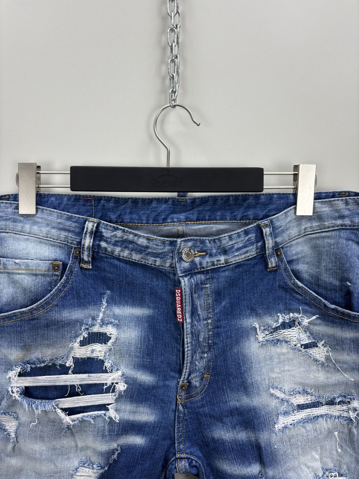 Dsquared2 Mens jeans Dsquared2 Size 54 Color Blue Size US 34 / EU 50 - 4 Thumbnail