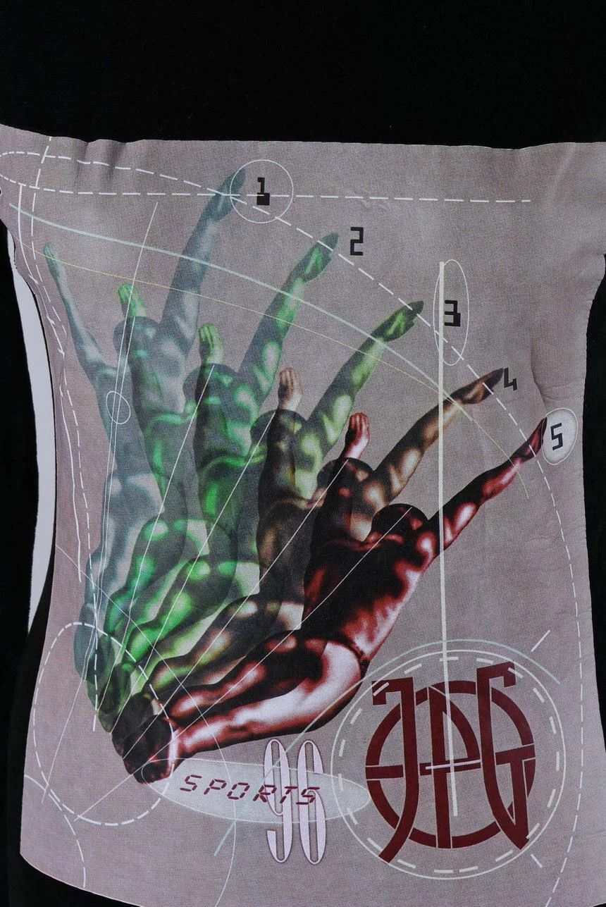 Jean Paul Gaultier Women's Jean Paul Gaultier JPG Sports Long Sleeve Top Size S Size S / US 4 / IT 40 - 3 Thumbnail