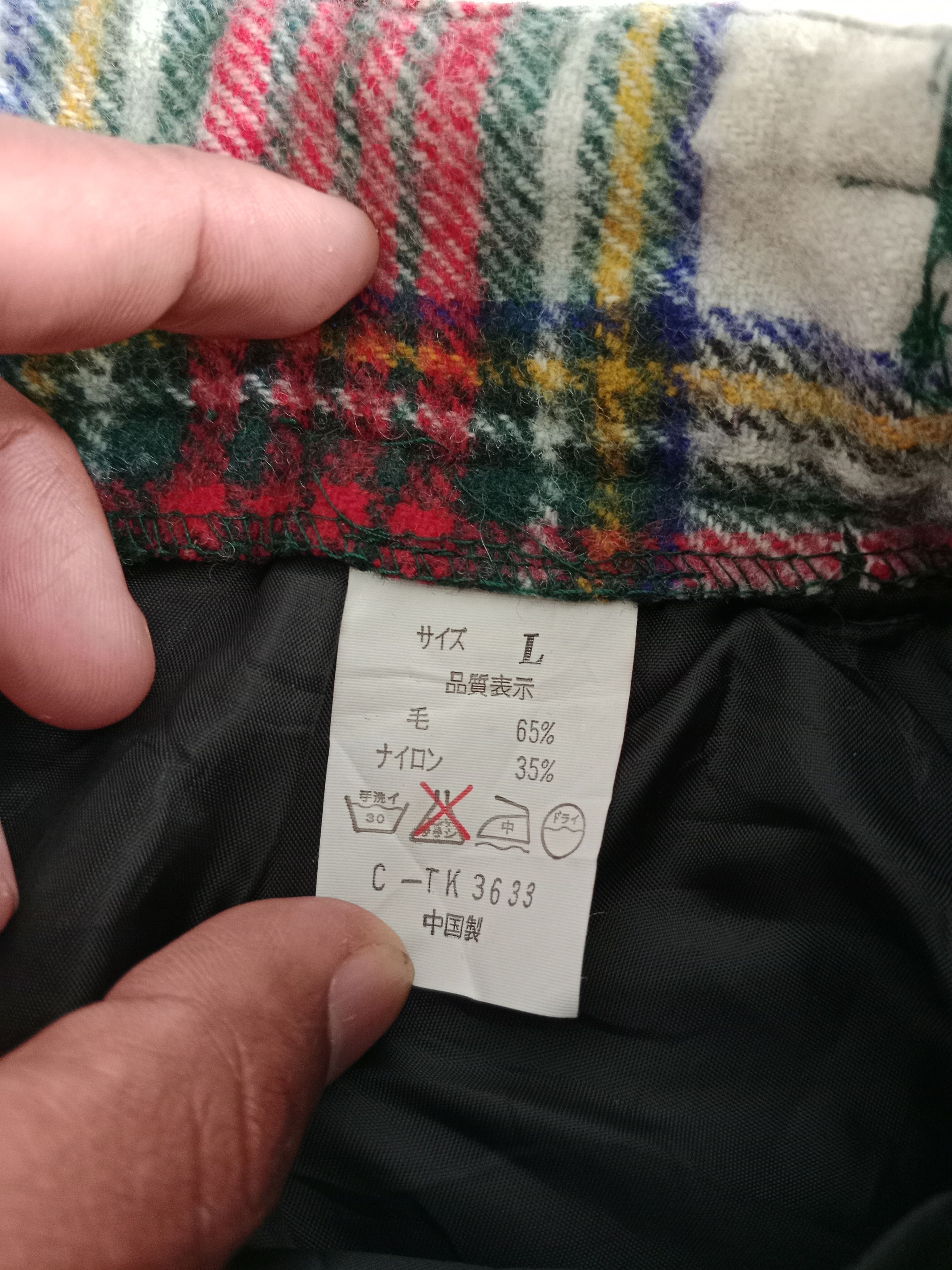 Japanese Brand Vintage Japanese Brand Wool Pants Checkered Style Size 27" / US 4 / IT 40 - 9 Thumbnail