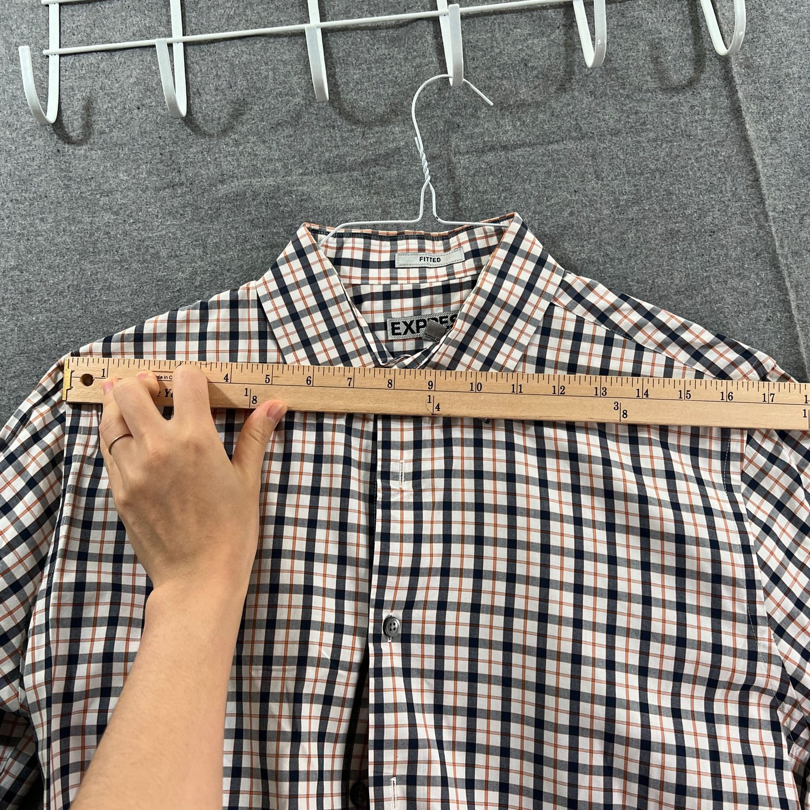 Express Express Botton Up Shirt Adult Size Medium Long Sleeve Size US M / EU 48-50 / 2 - 6 Thumbnail