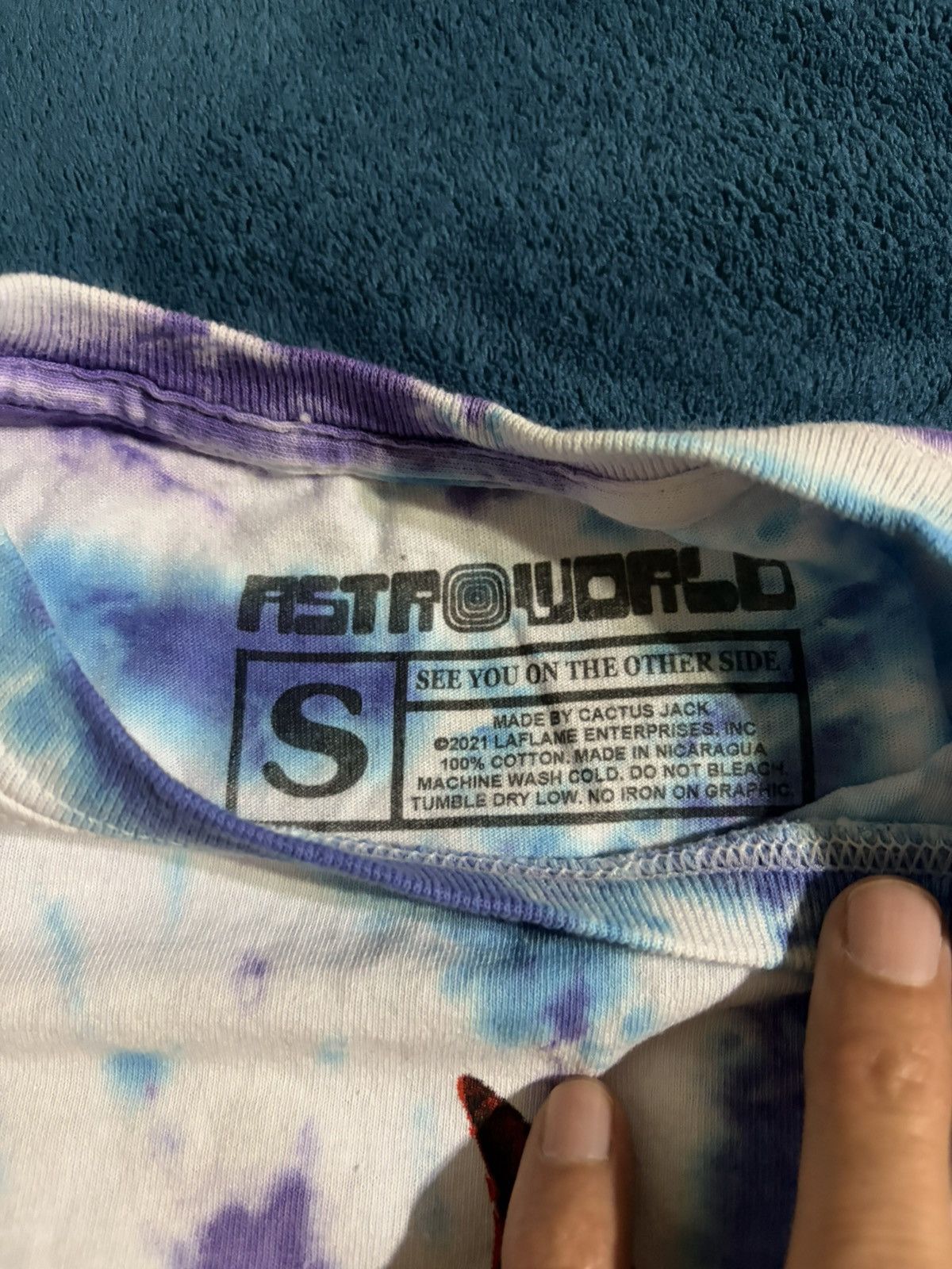 Travis Scott Astroworld Travis Tee Size US S / EU 44-46 / 1 - 3 Thumbnail