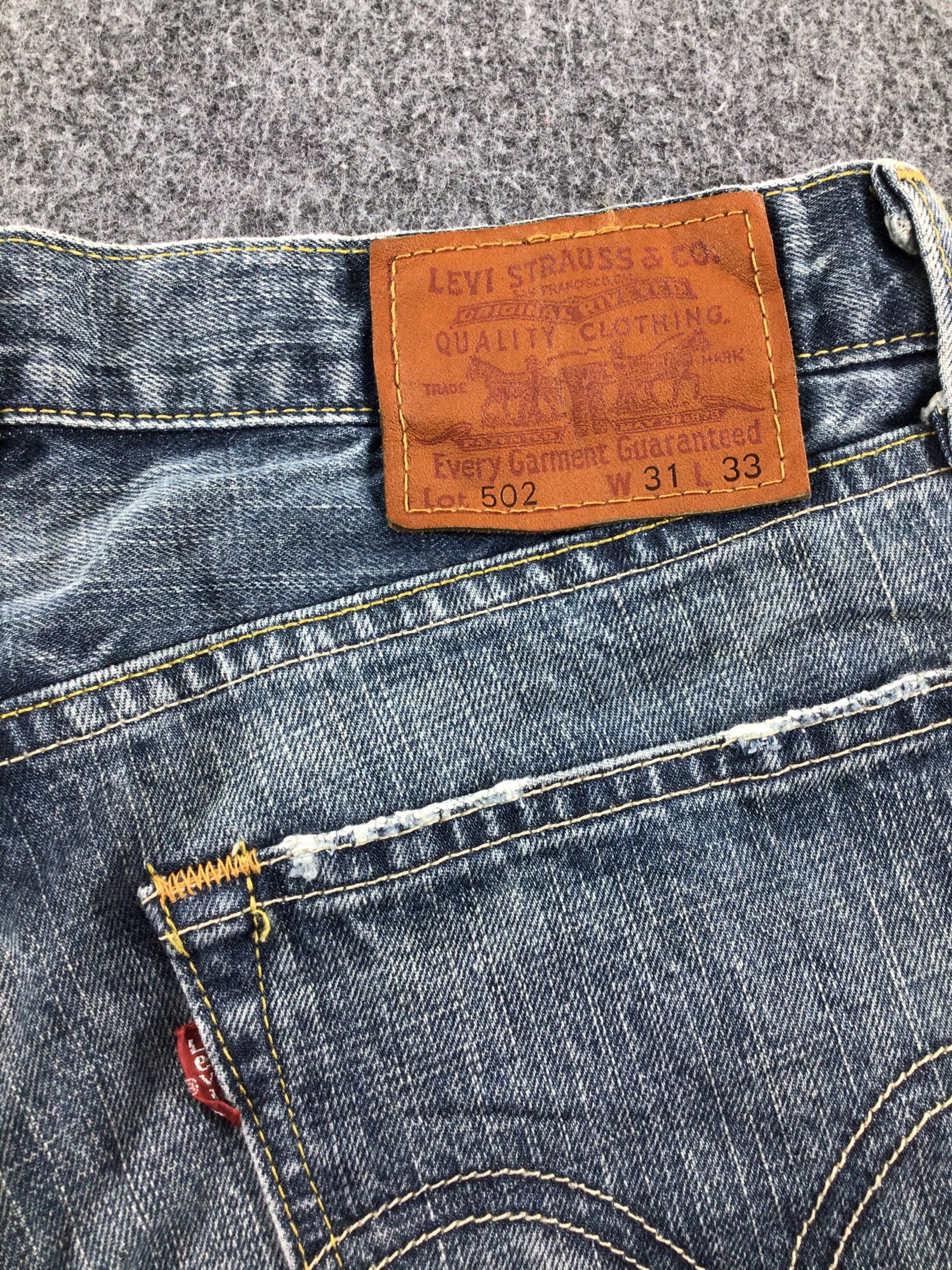 Levi's Vintage Levis 502 Jeans-J642 Size US 31 - 5 Thumbnail