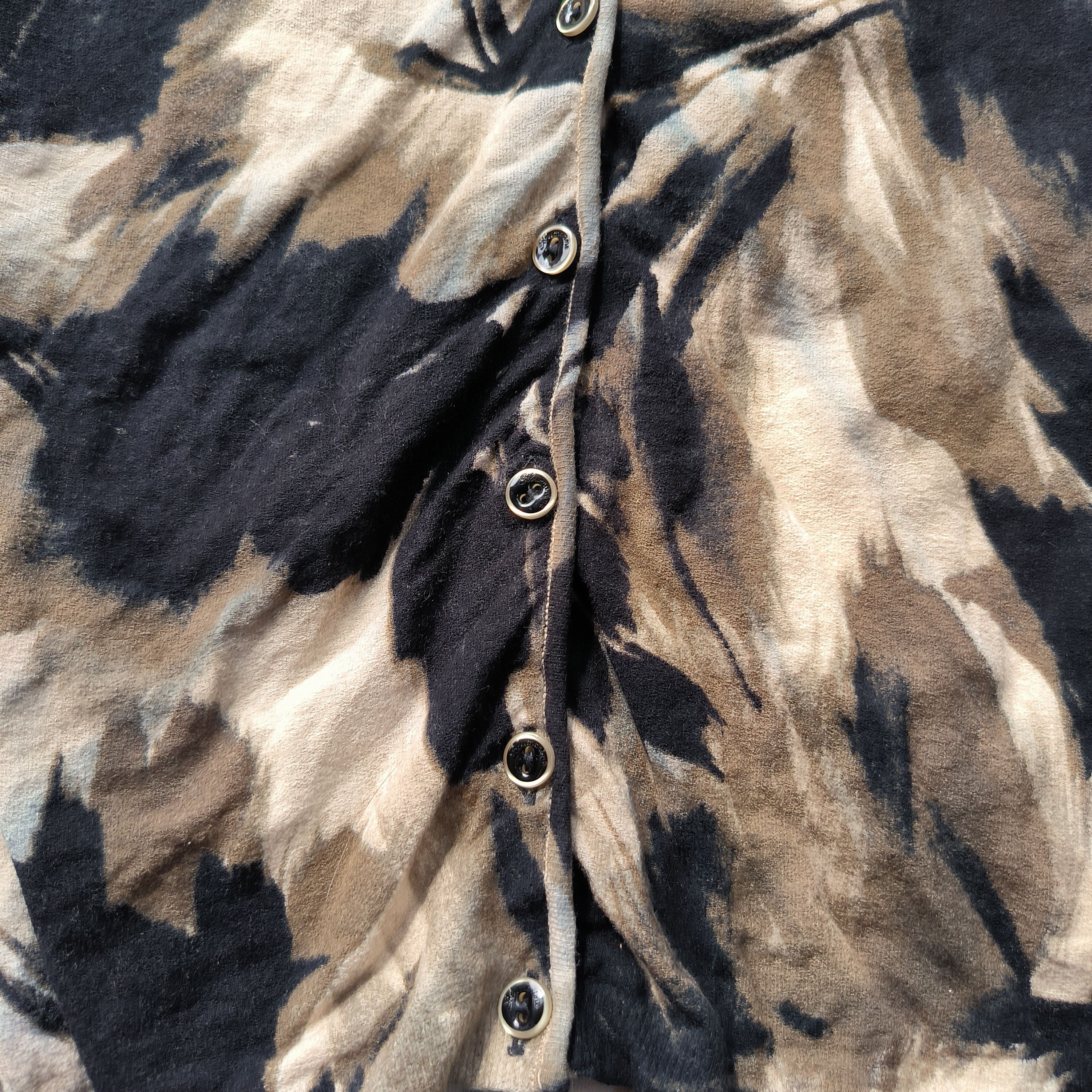 Blumarine Blumarine Abstract Faux Fur Cardigan Size M / US 6-8 / IT 42-44 - 2 Thumbnail