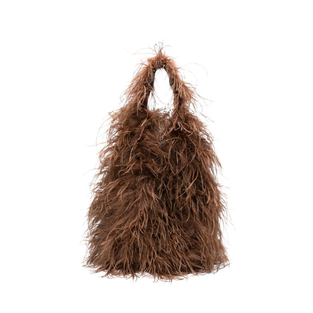 Yves Salomon Yves Salomon BROWN Shoulder Bags Size ONE SIZE - 1 Thumbnail
