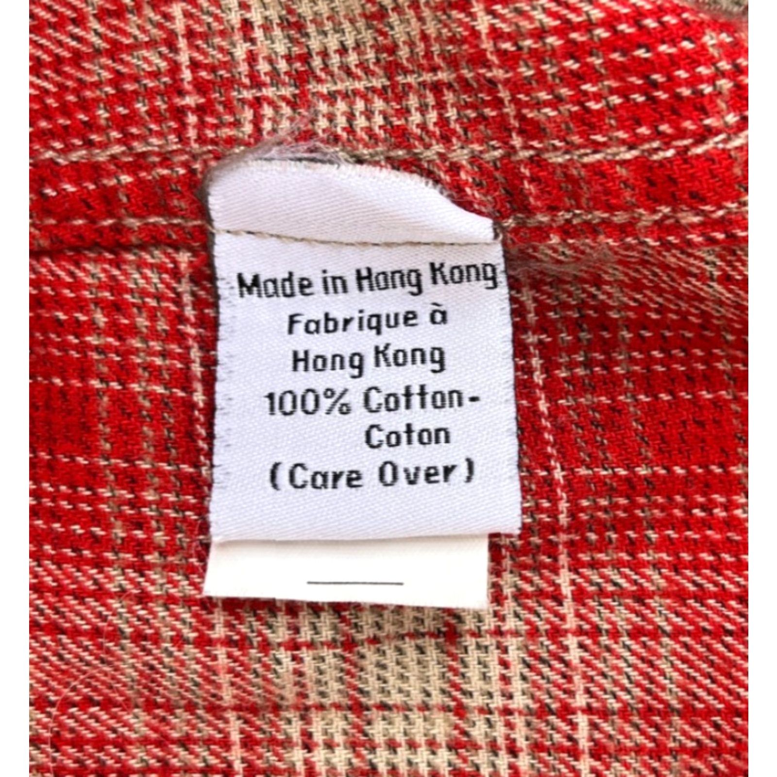 Calvin Klein VINTAGE Calvin Klein Women's Pearl Snap Western Shirt Plaid Sz M Red 90s with Pockets Size M / US 6-8 / IT 42-44 - 6 Thumbnail