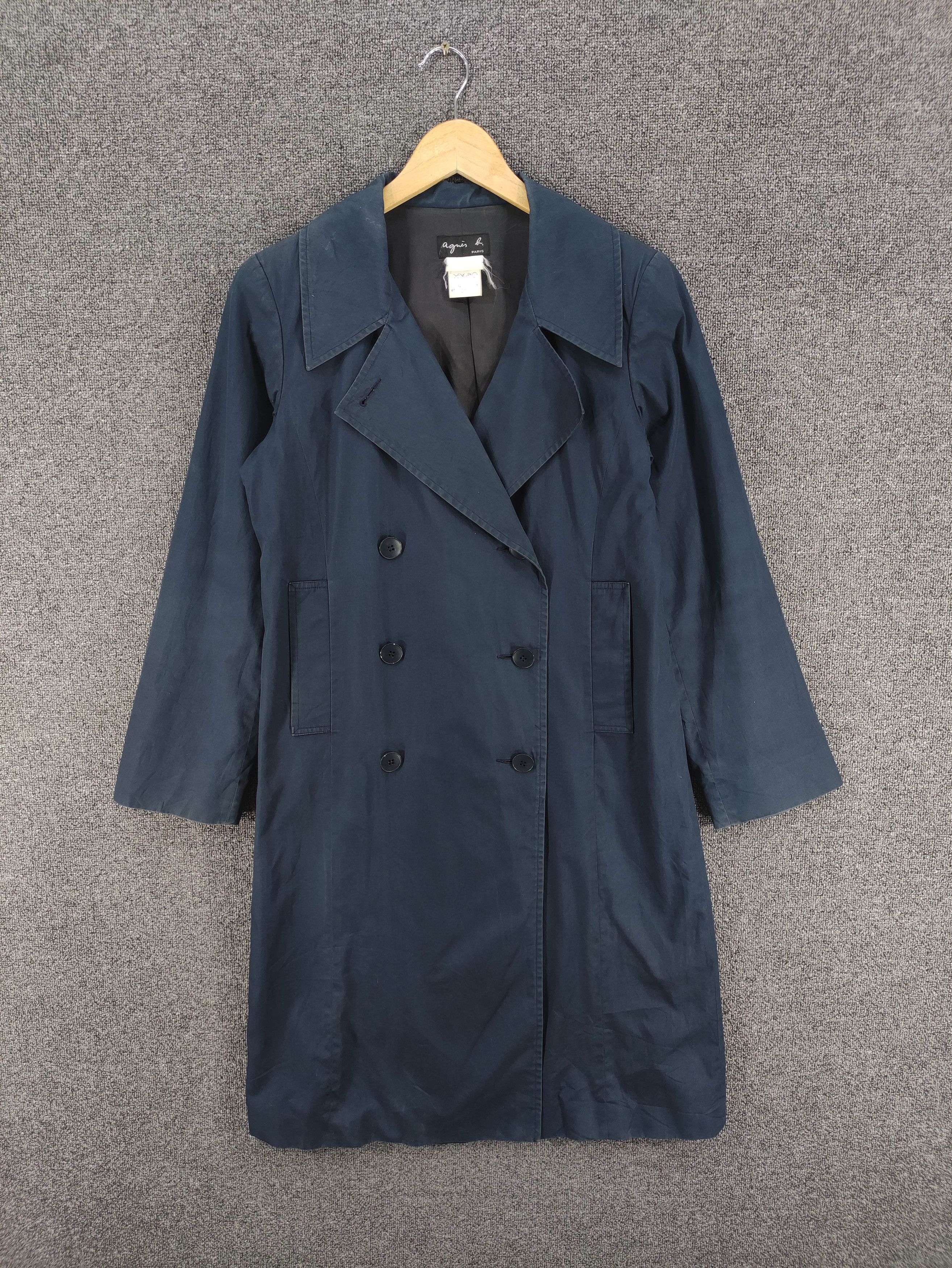 agnes b. Vintage Agnes B. Long Coat Jacket Size S / US 4 / IT 40 - 1 Thumbnail