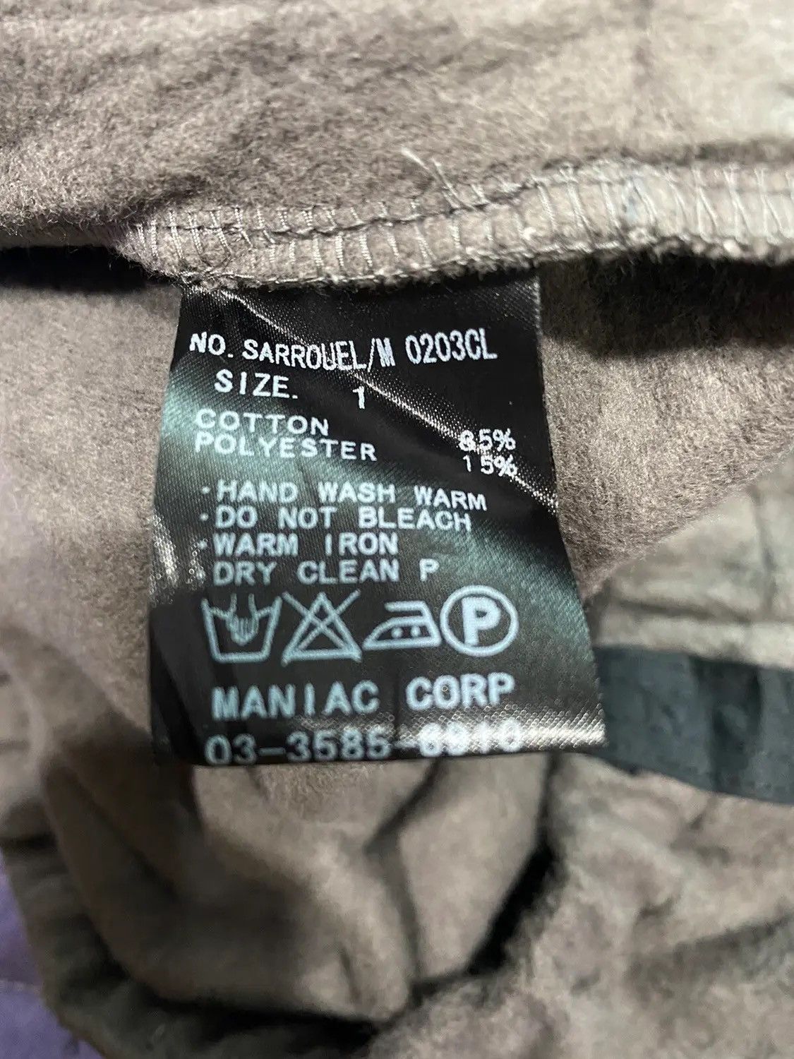If Six Was Nine IF SIX WAS NINE SARROUEL PANTS BY MANIAC CORP JAPAN Size US 32 / EU 48 - 4 Thumbnail