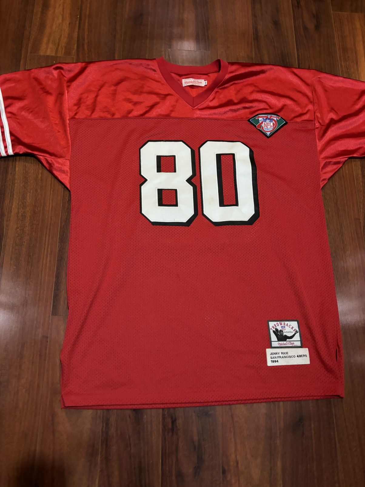 NFL × Vintage Jerry Rice NFL 75 retro throwback Size US XL / EU 56 / 4 - 1 Thumbnail
