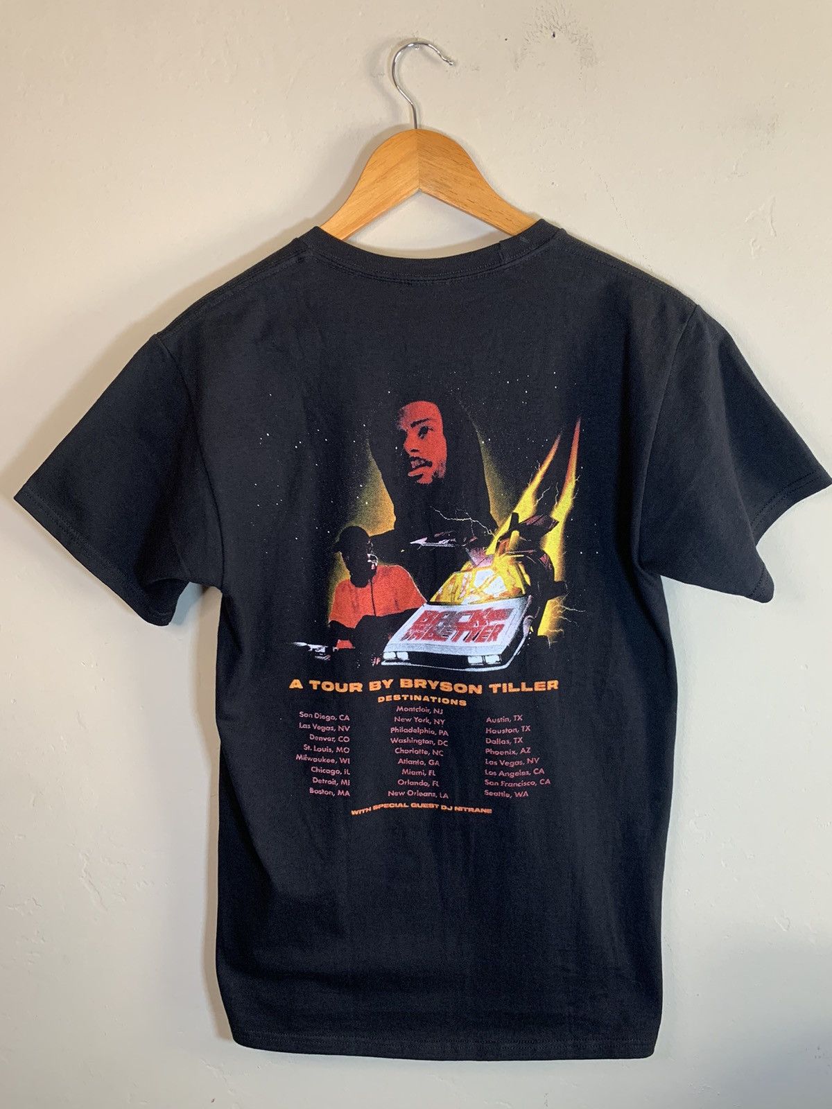 Band Tees × Bryson Tiller × Rap Tees RARE* Bryson Tiller Back & I’m Better Tour Rap R&B Tee Shirt Size US M / EU 48-50 / 2 - 2 Thumbnail