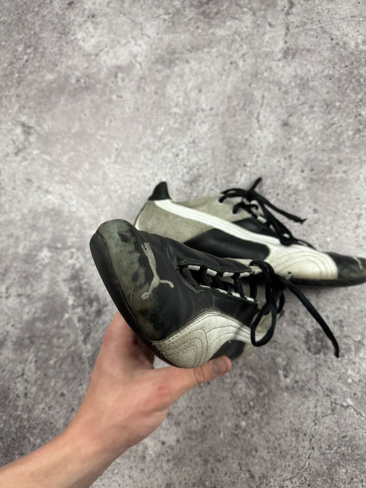 Puma Vintage Puma Y2K opium Blokecore suede sneakers Trashed Size US 10 / EU 43 - 10 Thumbnail