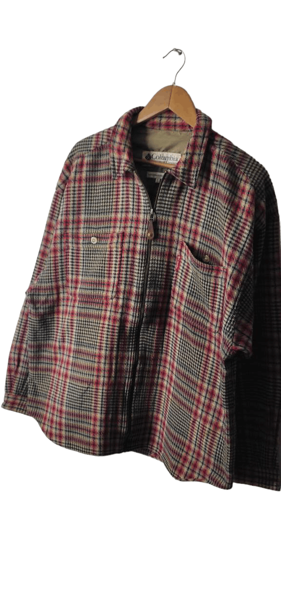 Columbia COLUMBIA SPORTWEAR TARTAN STRIPE WOOL JACKET Size US L / EU 52-54 / 3 - 5 Thumbnail