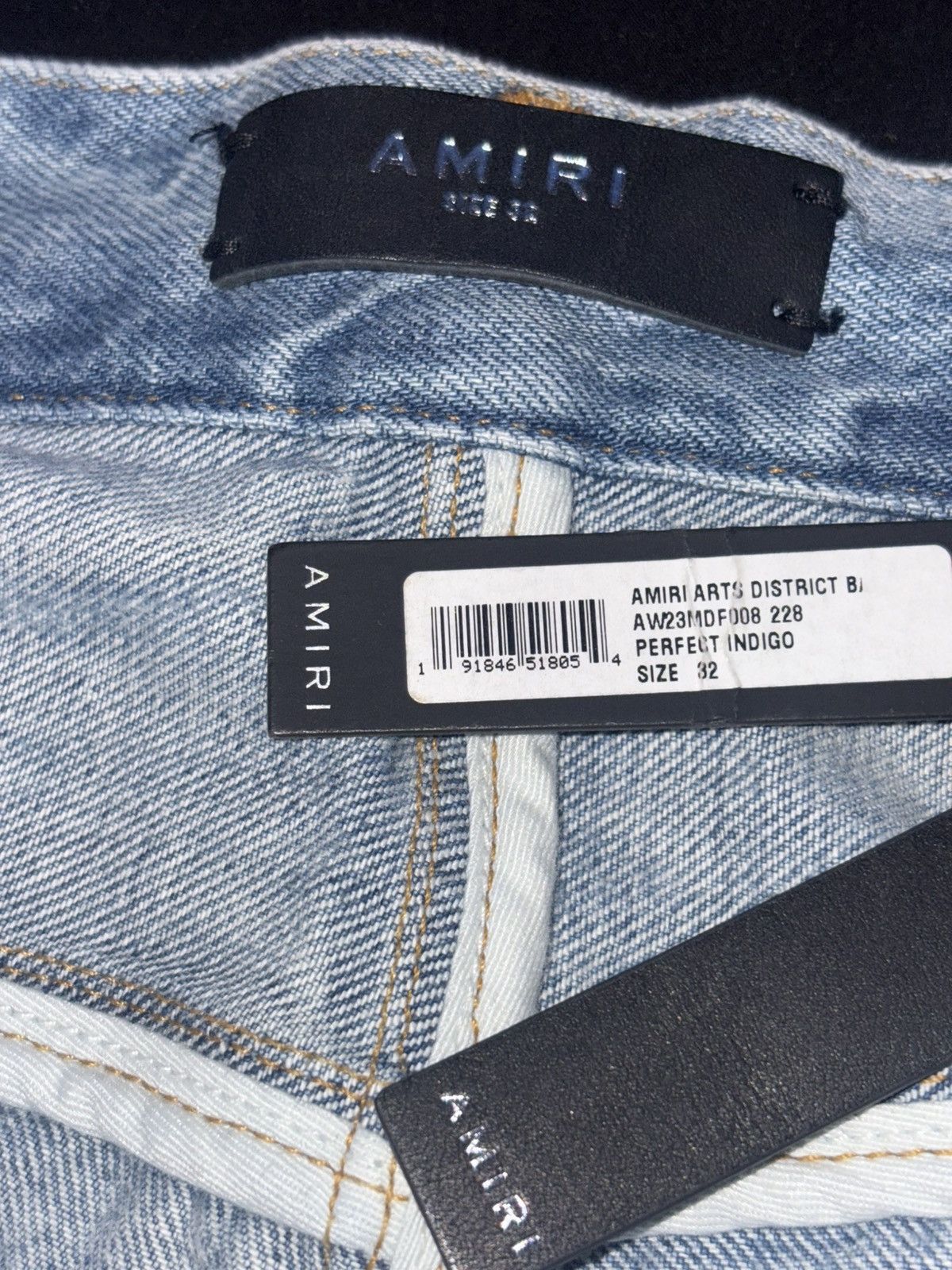 Amiri Amiri relaxed fit jeans Size US 32 / EU 48 - 7 Thumbnail
