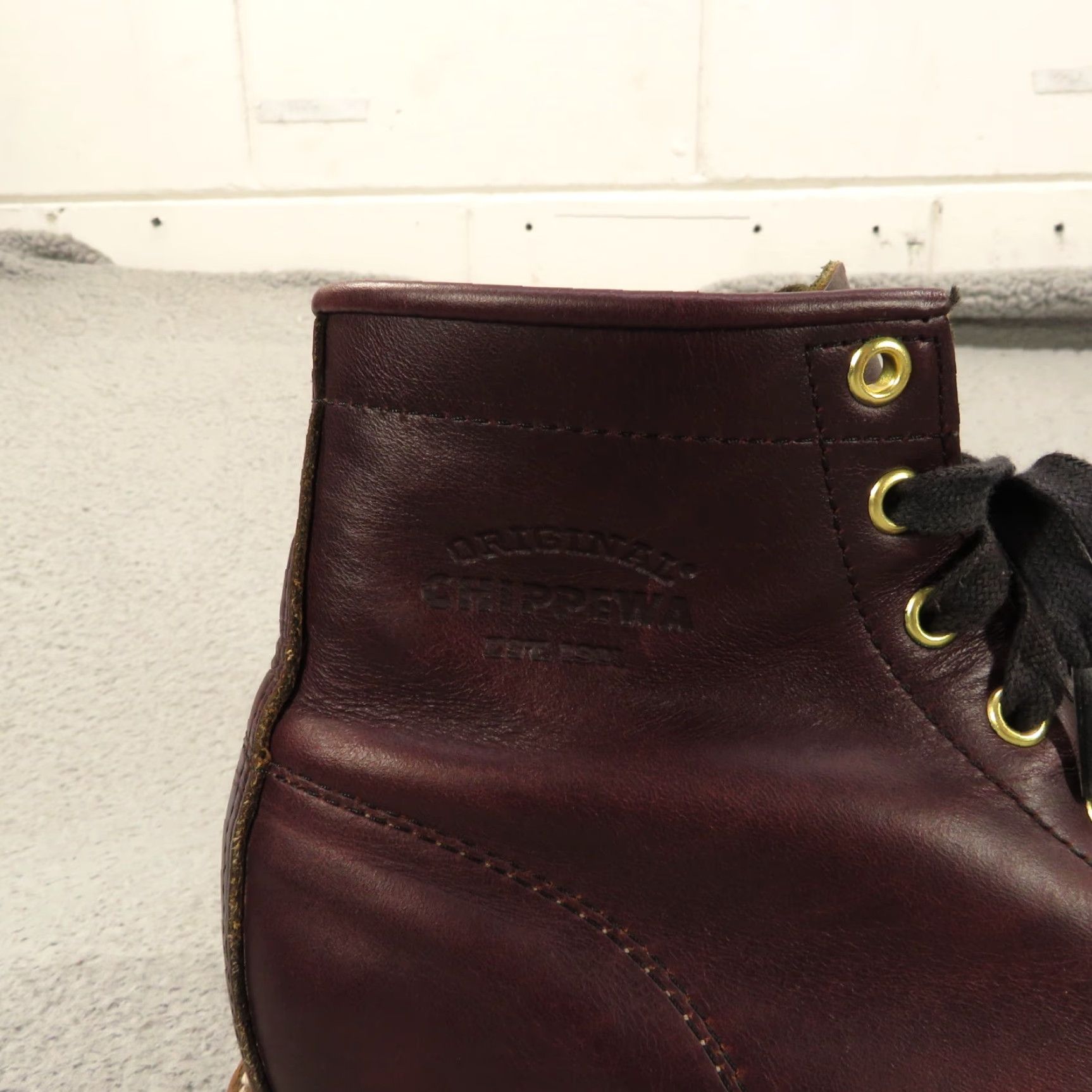 Chippewa Chippewa Boots Womens 9 6" Lace Up Service Oxblood Leather Vintage Made in USA Casual Combat Ankle Boots Mens? No gender. Size US 9 / IT 39 - 6 Thumbnail