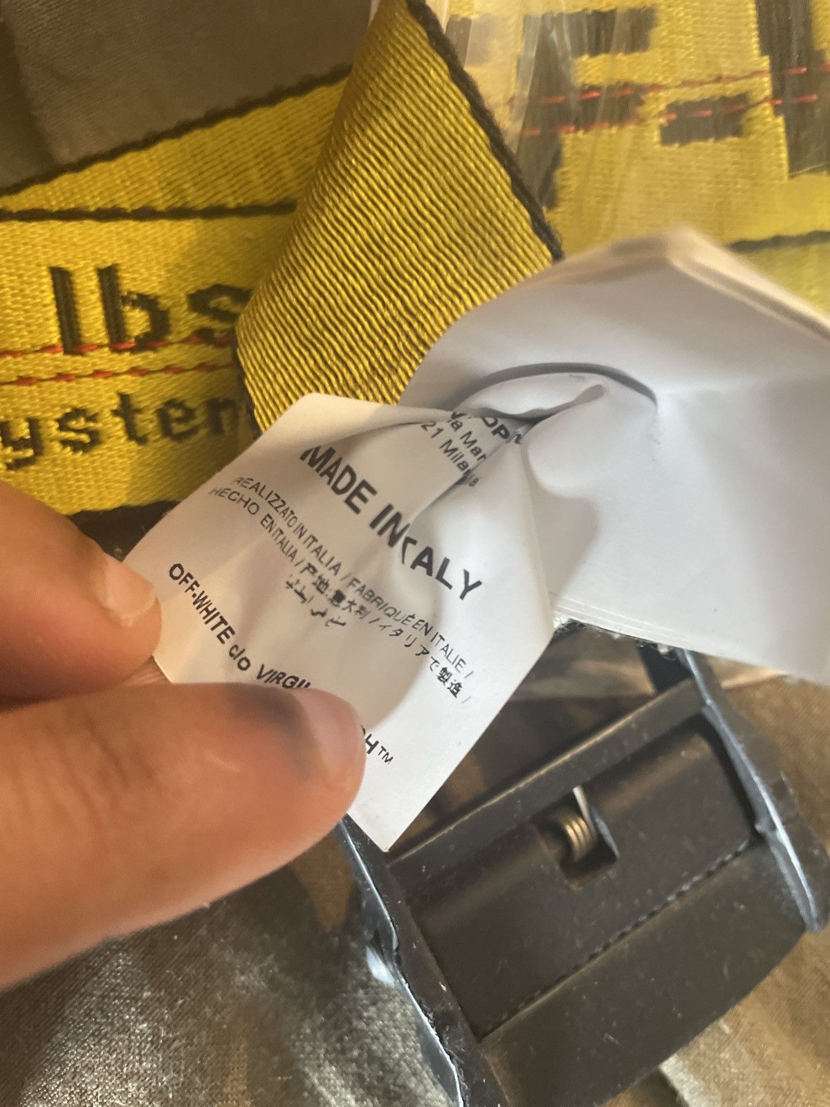 Off-White Off white Belt Size ONE SIZE - 11 Thumbnail