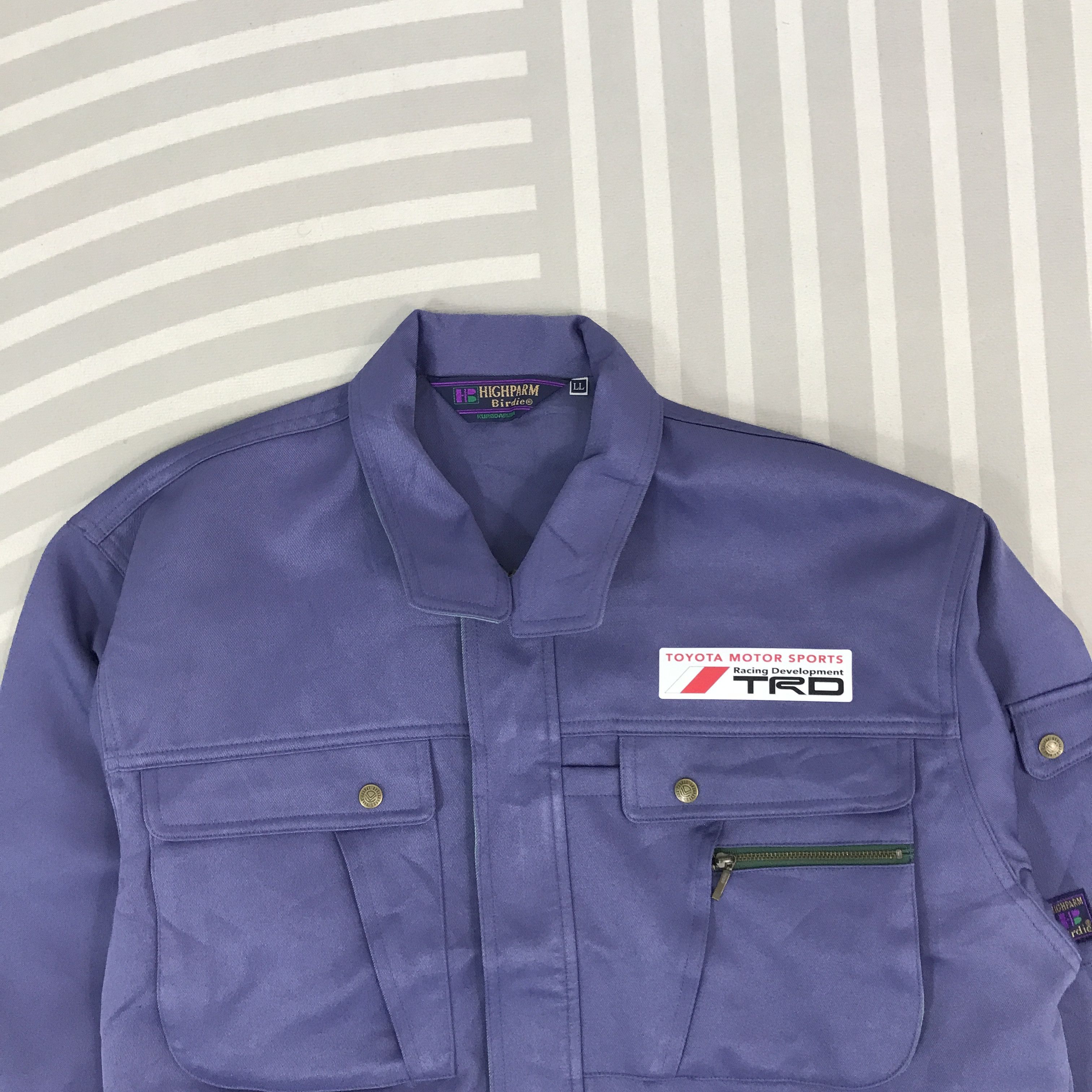 Japanese Brand × Vintage Vintage Toyota x TRD Racing motorsport Jacket Size US L / EU 52-54 / 3 - 3 Thumbnail