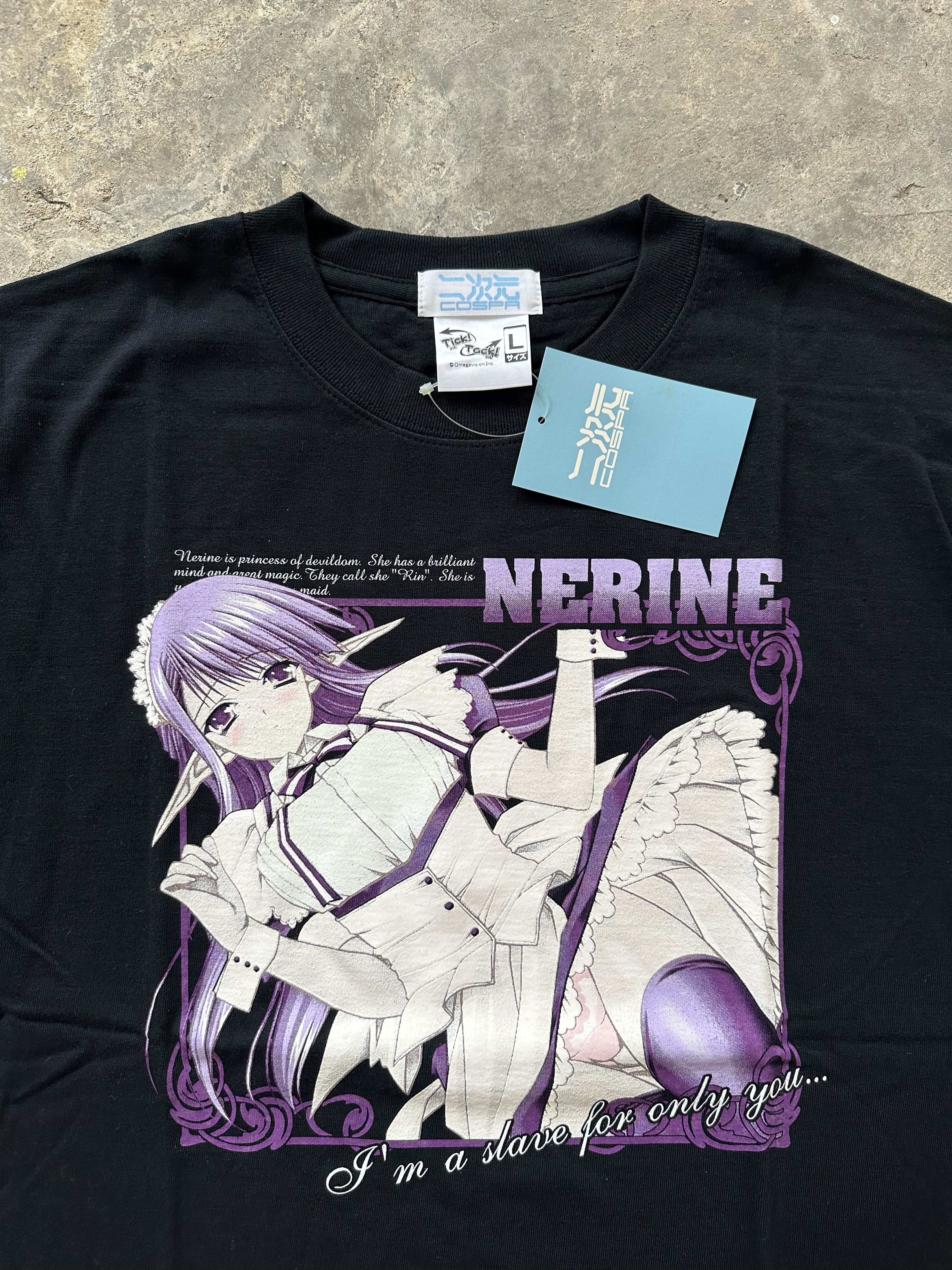 Anime Rare Vintage 2006 COSPA Tick! Tack! “Nerine Maid” T-Shirt Size US L / EU 52-54 / 3 - 1 Thumbnail