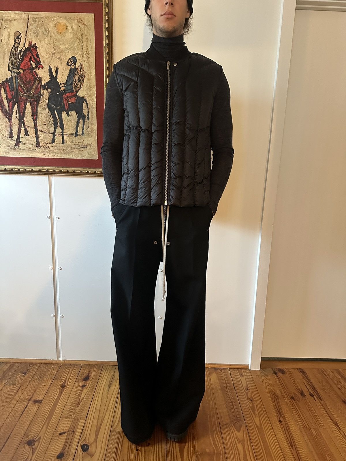 Rick Owens FW23 Rick Owen’s Luxor Puffer Vest Size US M / EU 48-50 / 2 - 7 Thumbnail