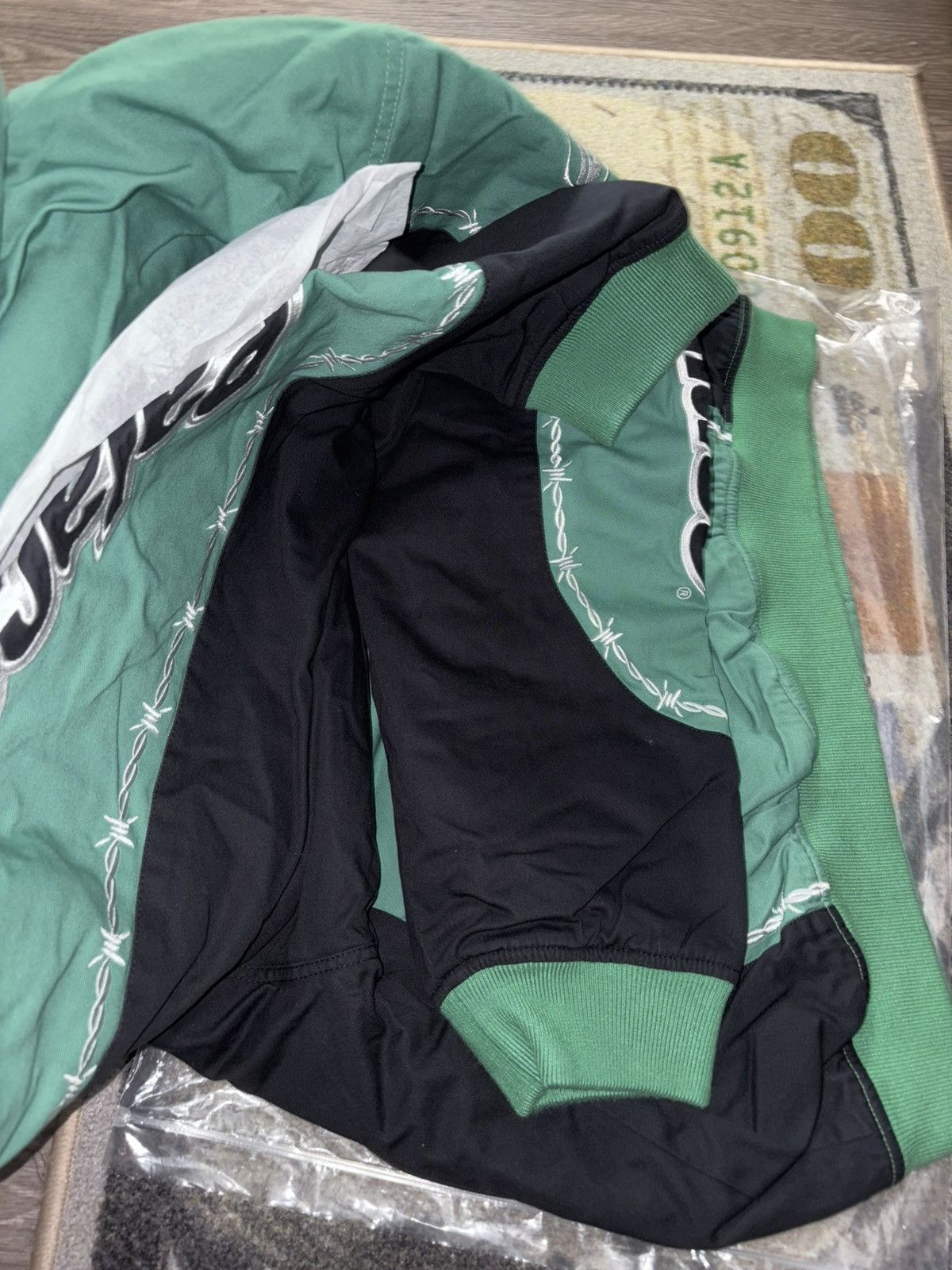 Palace Palace Need For P’s Jacket Green Black Size US XL / EU 56 / 4 - 3 Thumbnail