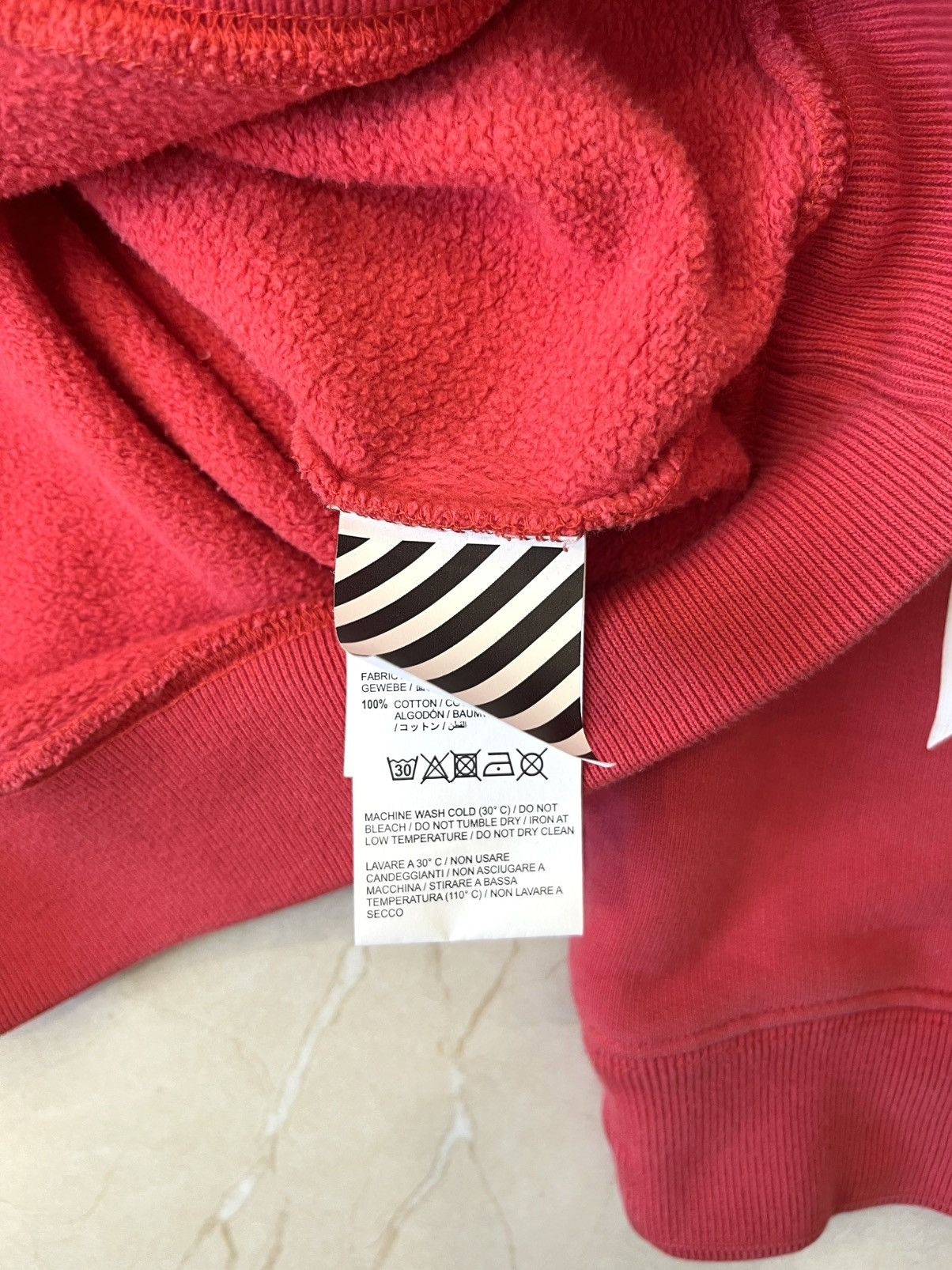 Off-White Off-White Bernini Hoodie Size US M / EU 48-50 / 2 - 4 Thumbnail