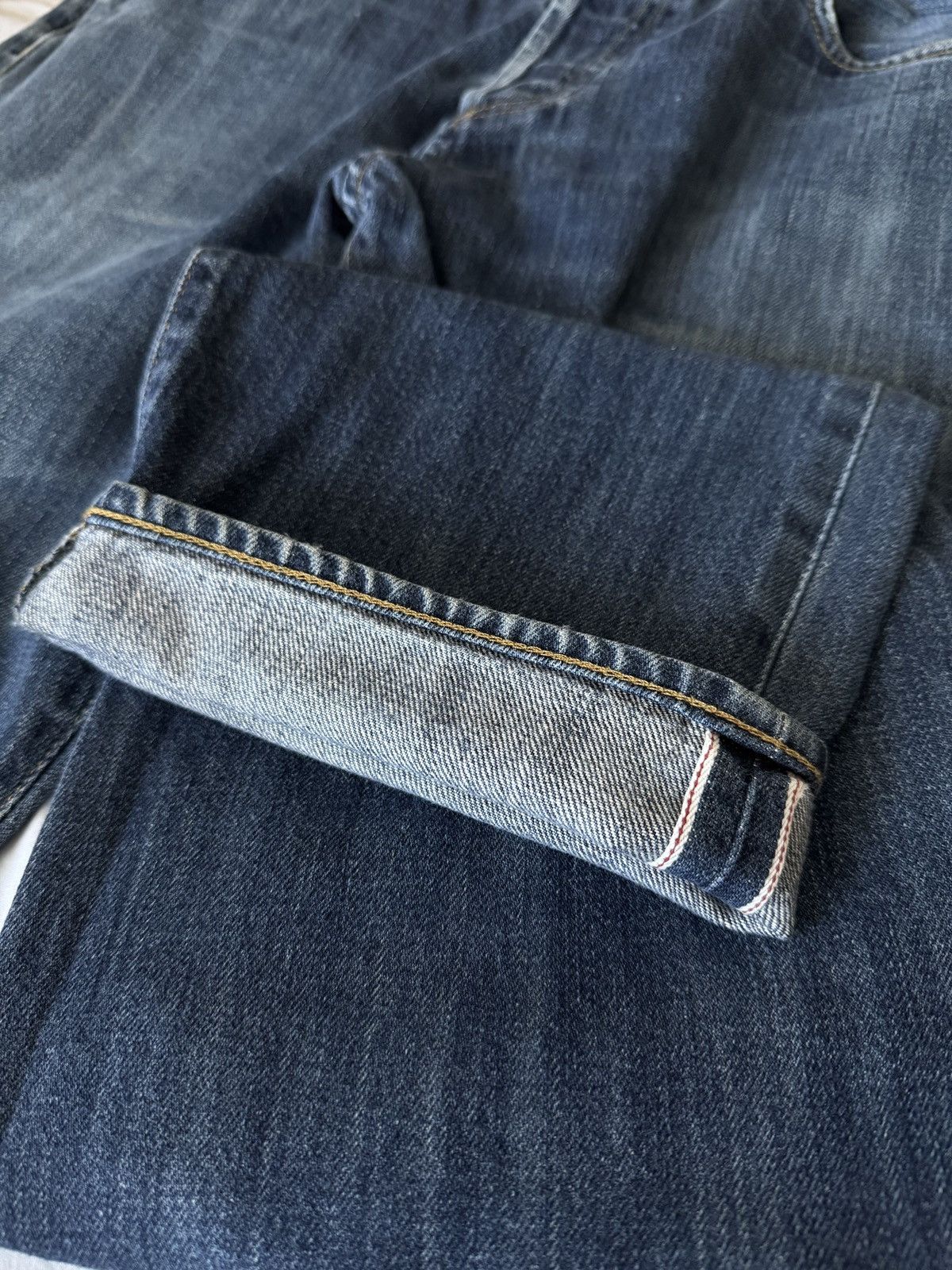 Carhartt 🔥🔥 Carhartt WIP Leyton Selvedge Jeans Size US 34 / EU 50 - 6 Thumbnail