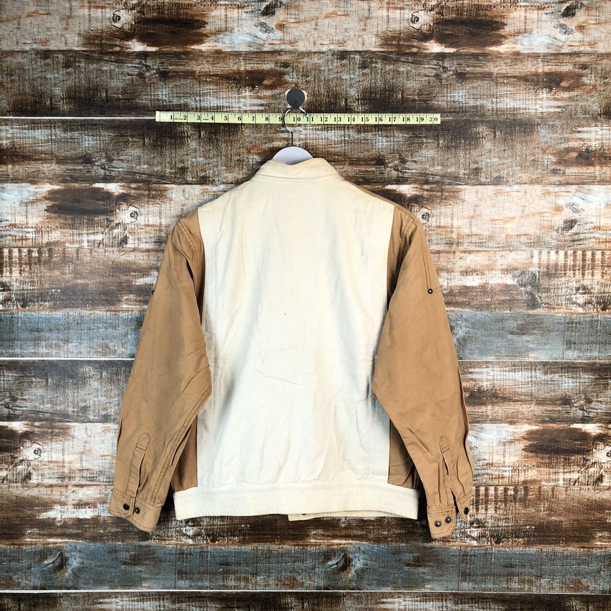DC DC Brown vintage Bombers Jacket #A2200 Size US M / EU 48-50 / 2 - 12 Thumbnail