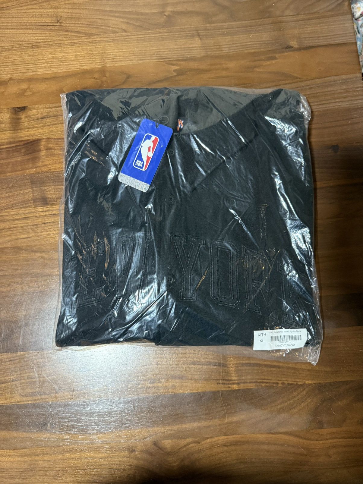 Kith Kith for the New York Knicks Felted Apollo Shirt Black Sz XL Size US XL / EU 56 / 4 - 7 Thumbnail