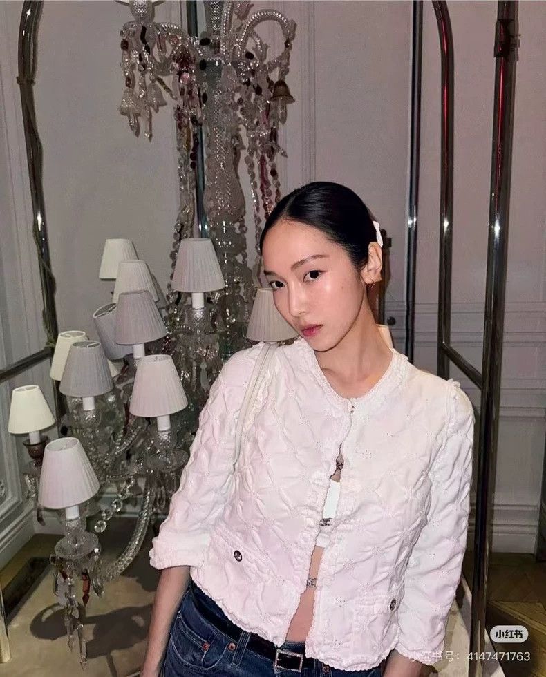 Chanel Chanel 24p double C diamond buckle wrinkled jacket Size XXS / US 00 / IT 34 - 4 Thumbnail