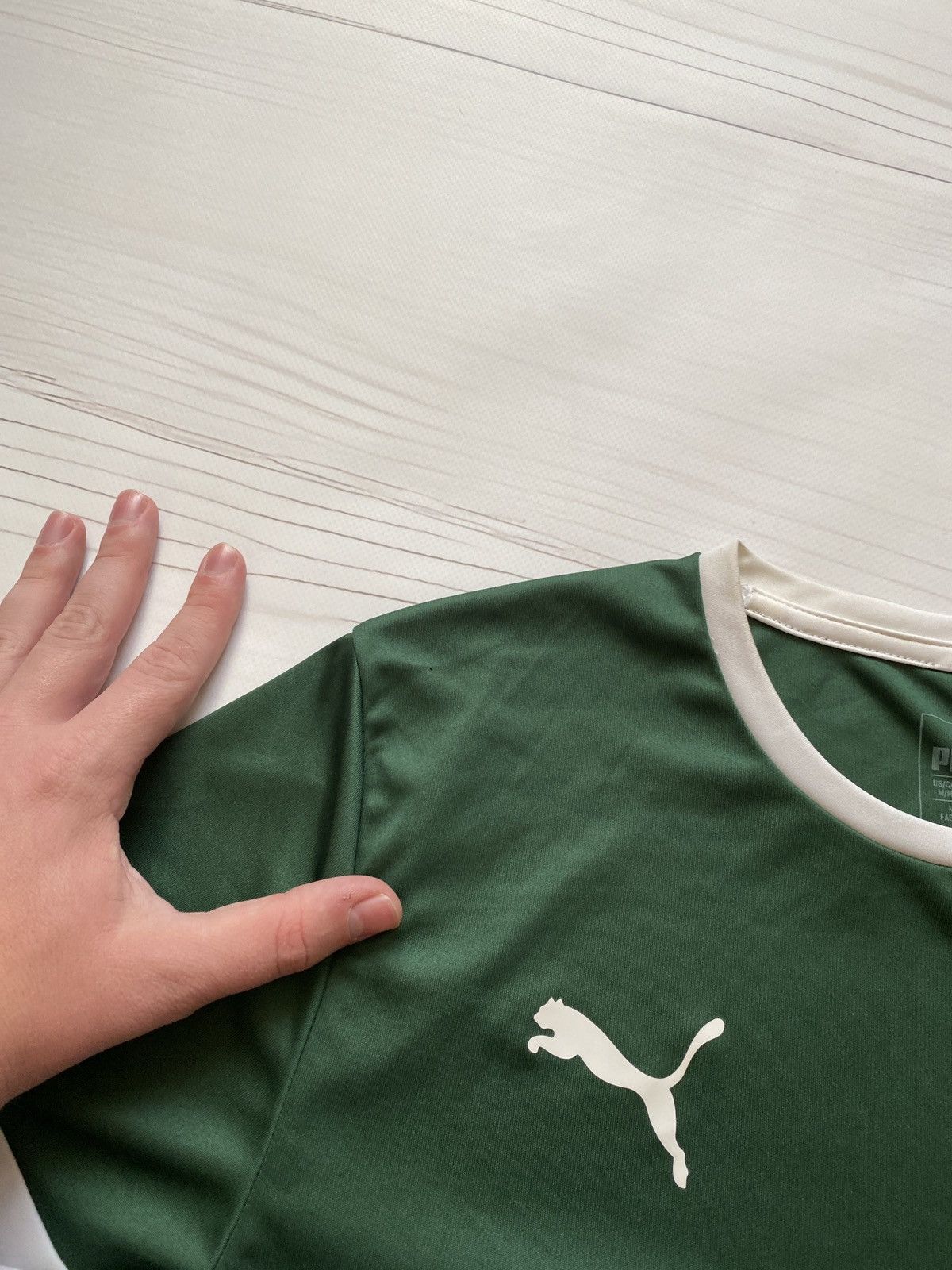 Puma Puma Plymouth Argyle 2019/20 home soccer football jersey Size US M / EU 48-50 / 2 - 17 Thumbnail