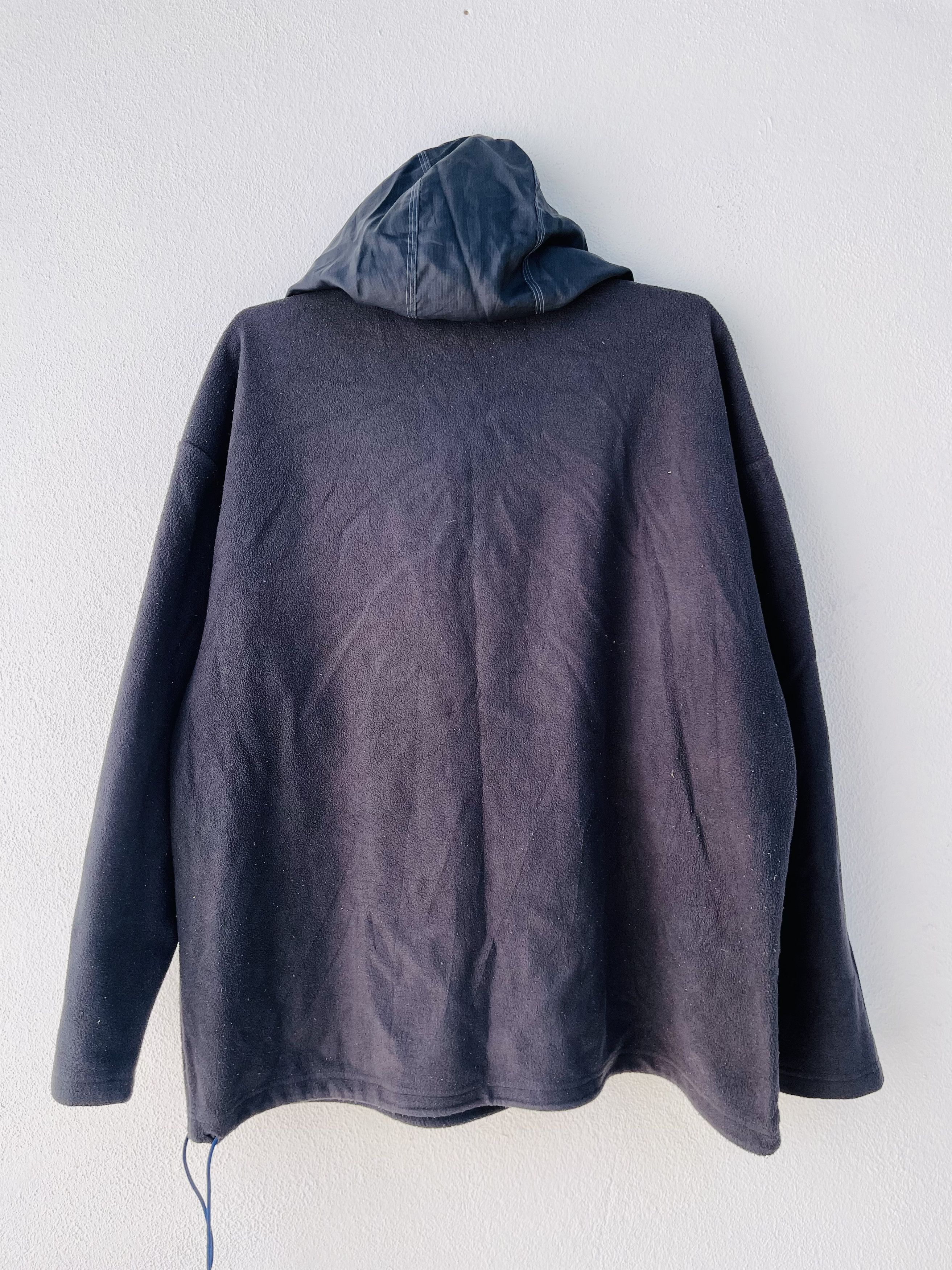 Adidas × Japanese Brand Vintage Adidas Half Zipper Hip Hop Fashion Style Size US L / EU 52-54 / 3 - 2 Thumbnail