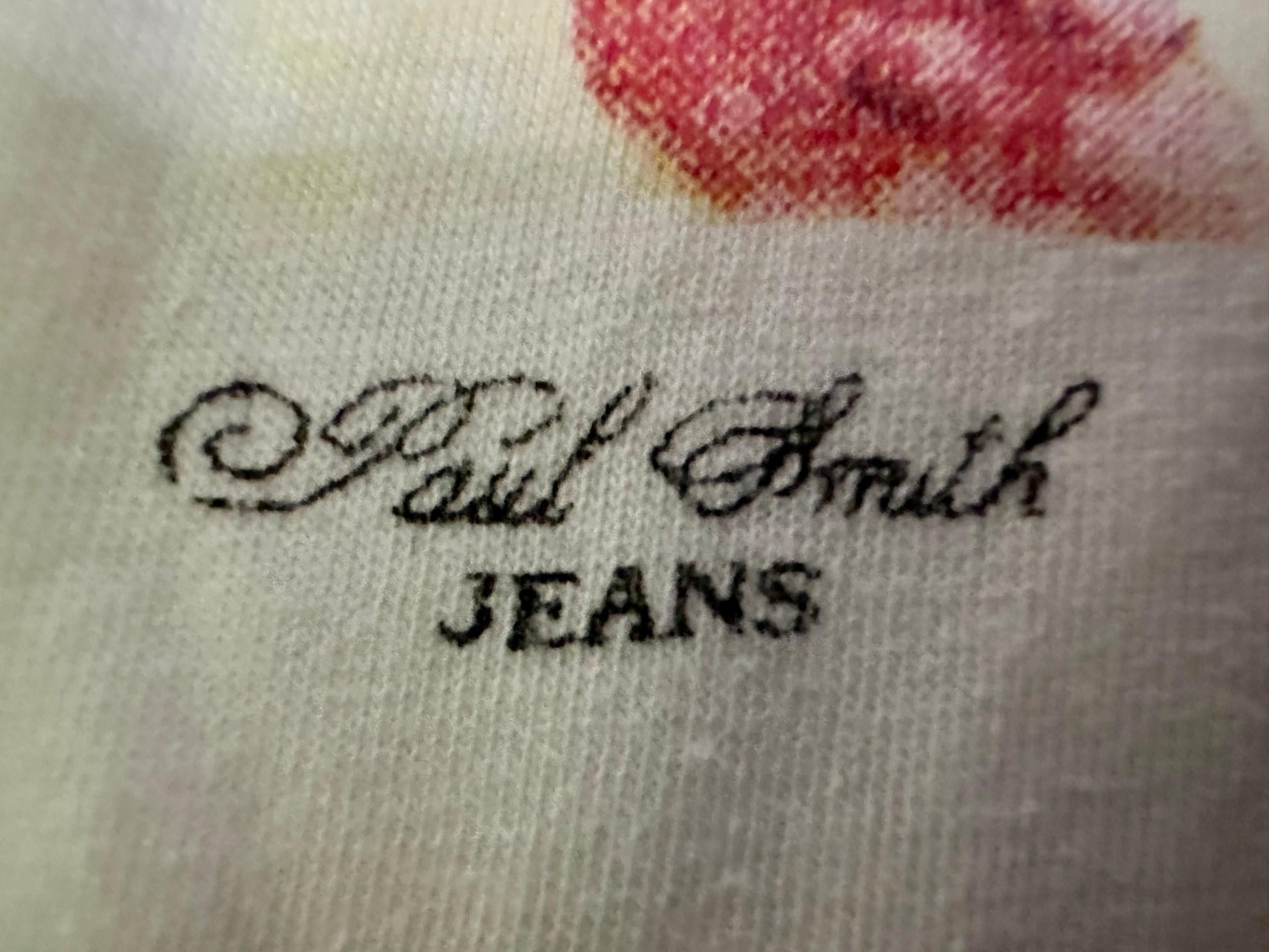 Designer × Paul Smith × Vintage Paul Smith SHOE SHOP. Chez Le Marchand De Chaussures T-Shirt Size US L / EU 52-54 / 3 - 3 Thumbnail