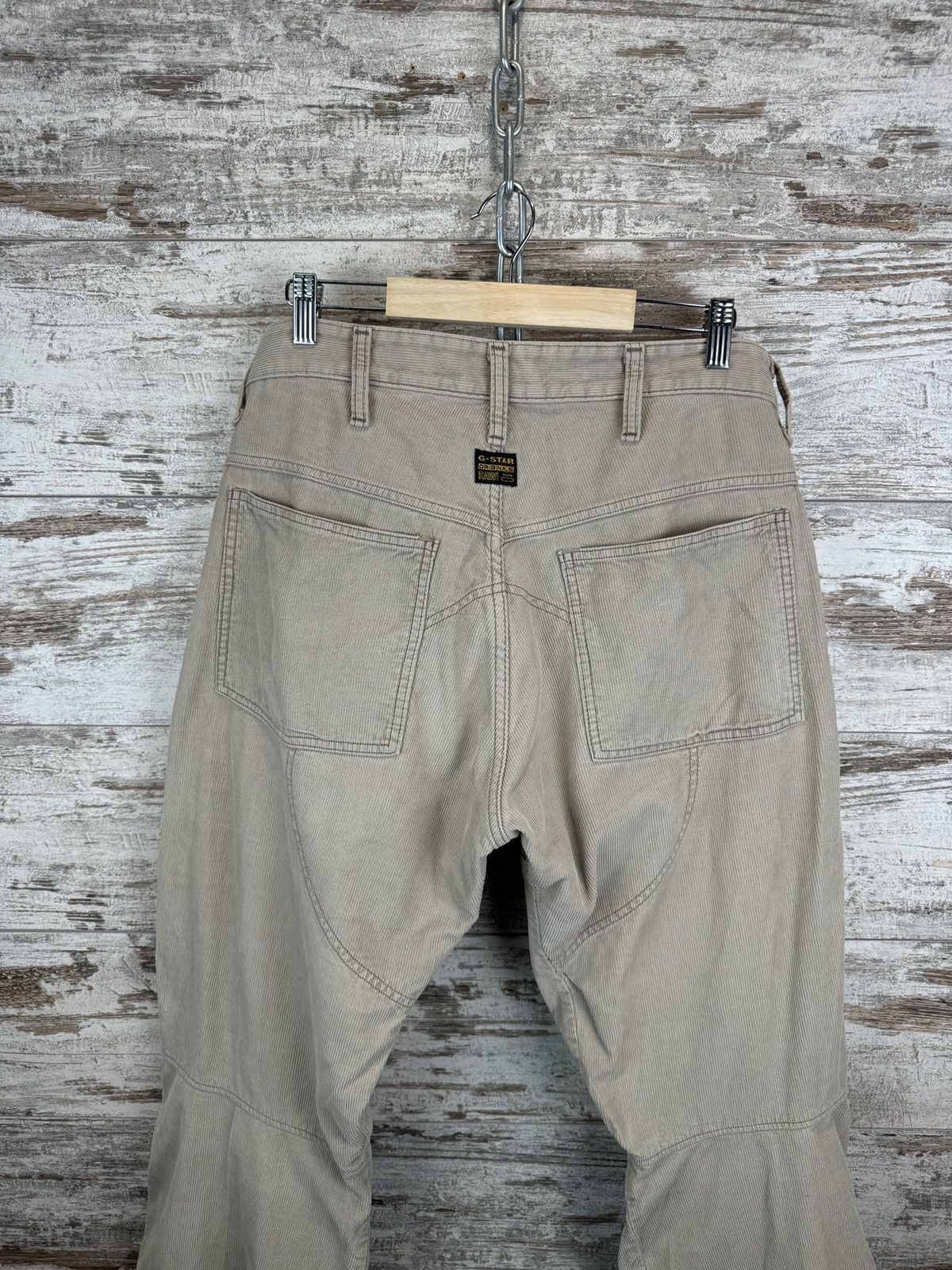 G-Star Mens Vintage G Star Raw corduroy pants velvet jeans denim Size US 34 / EU 50 - 12 Thumbnail