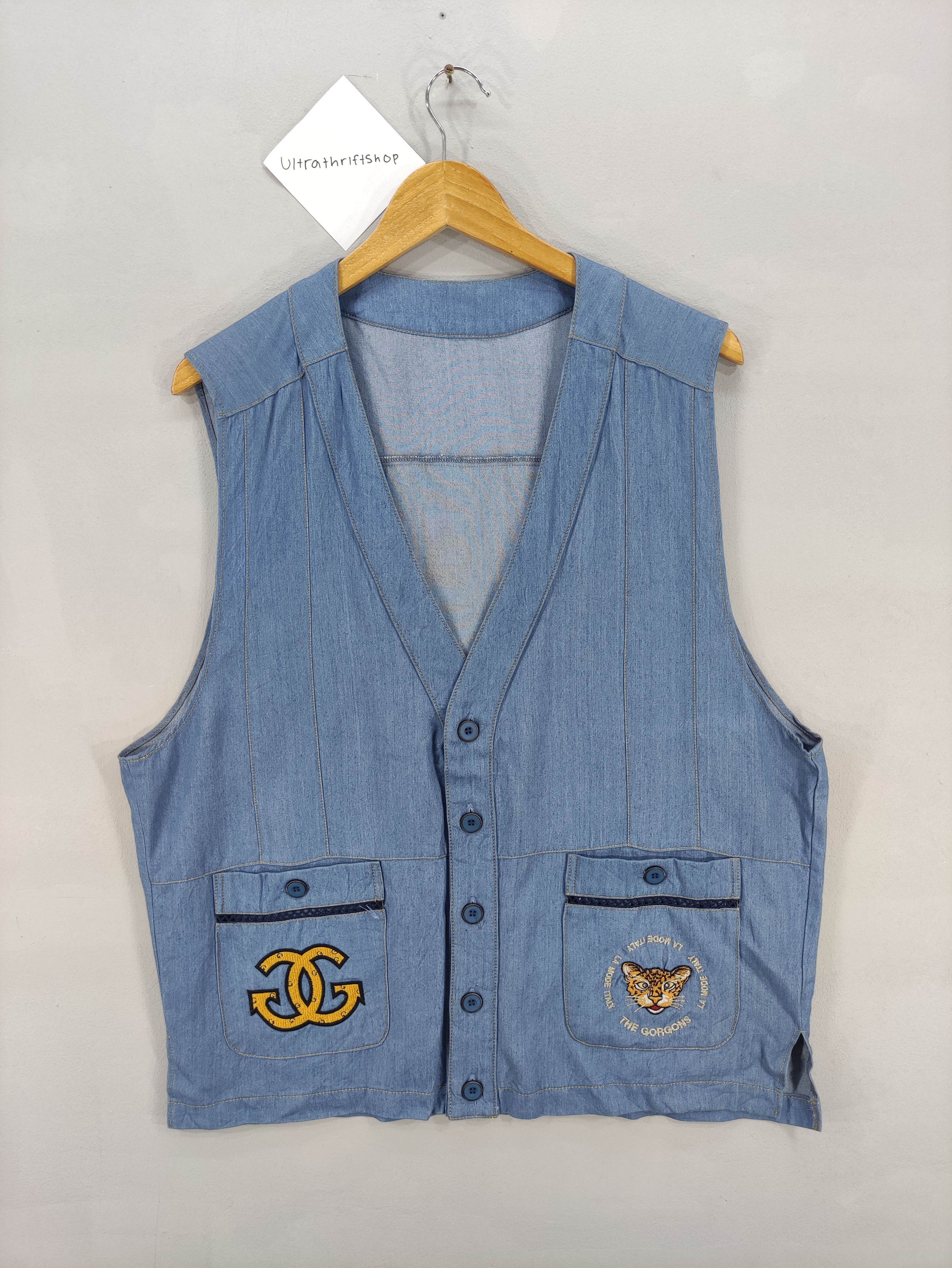 Japanese Brand Vintage Vest By The Gorgons Size US L / EU 52-54 / 3 - 1 Thumbnail