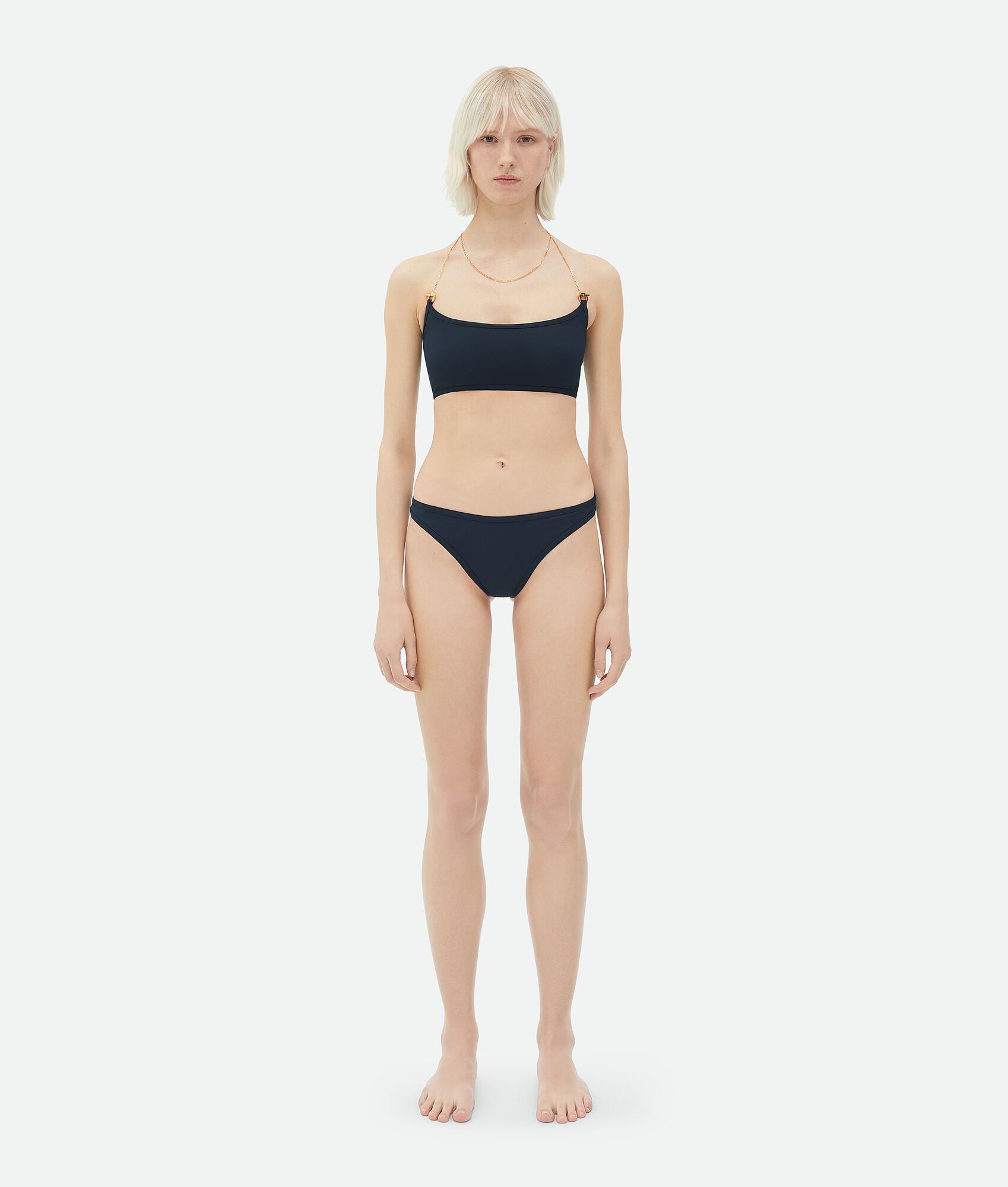 Bottega Veneta o1bcso1str0725 Size: L / Chains Stretch Nylon Bikini Size ONE SIZE - 1 Thumbnail