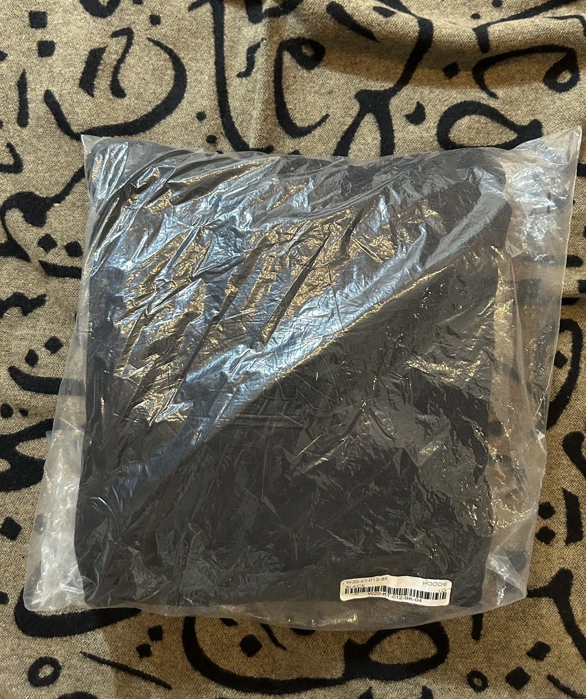 Drake × October's Very Own Triple Black Chenille Classic Owl Hoodie Size US L / EU 52-54 / 3 - 9 Thumbnail