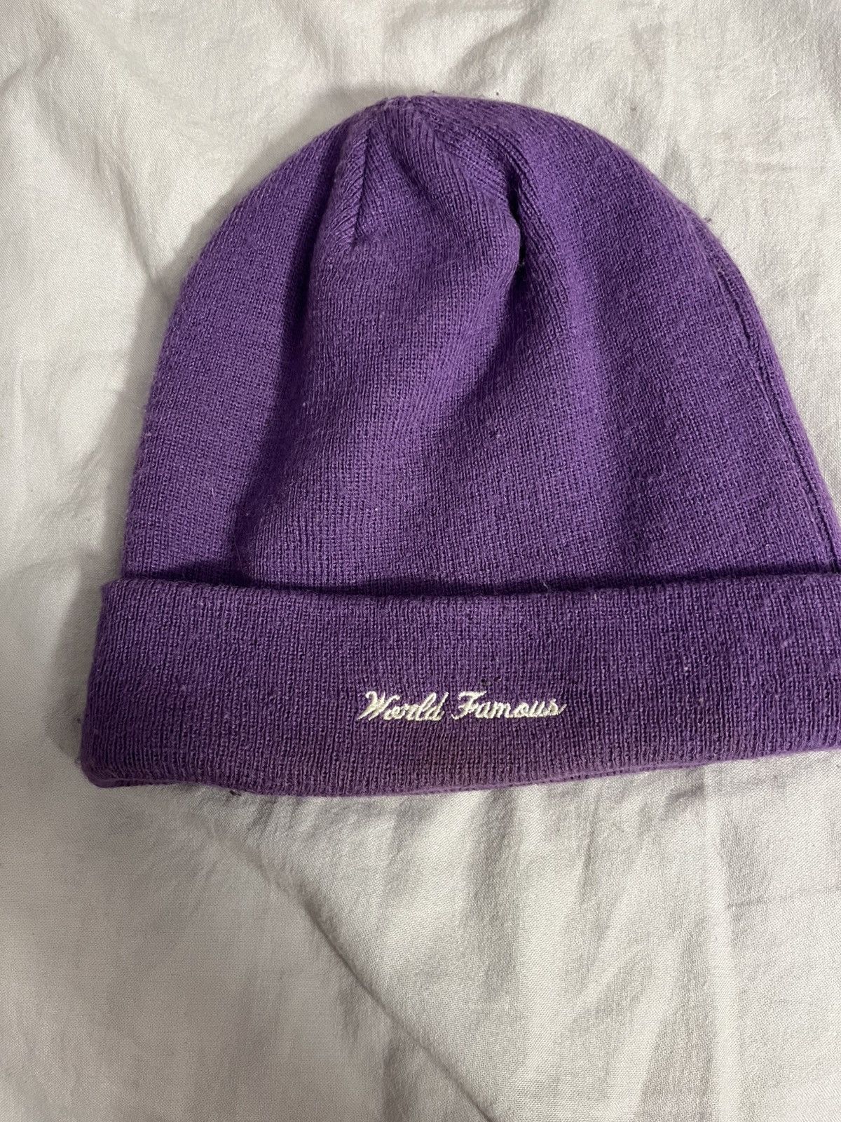 Supreme Supreme purple box logo beanie Size ONE SIZE - 4 Thumbnail