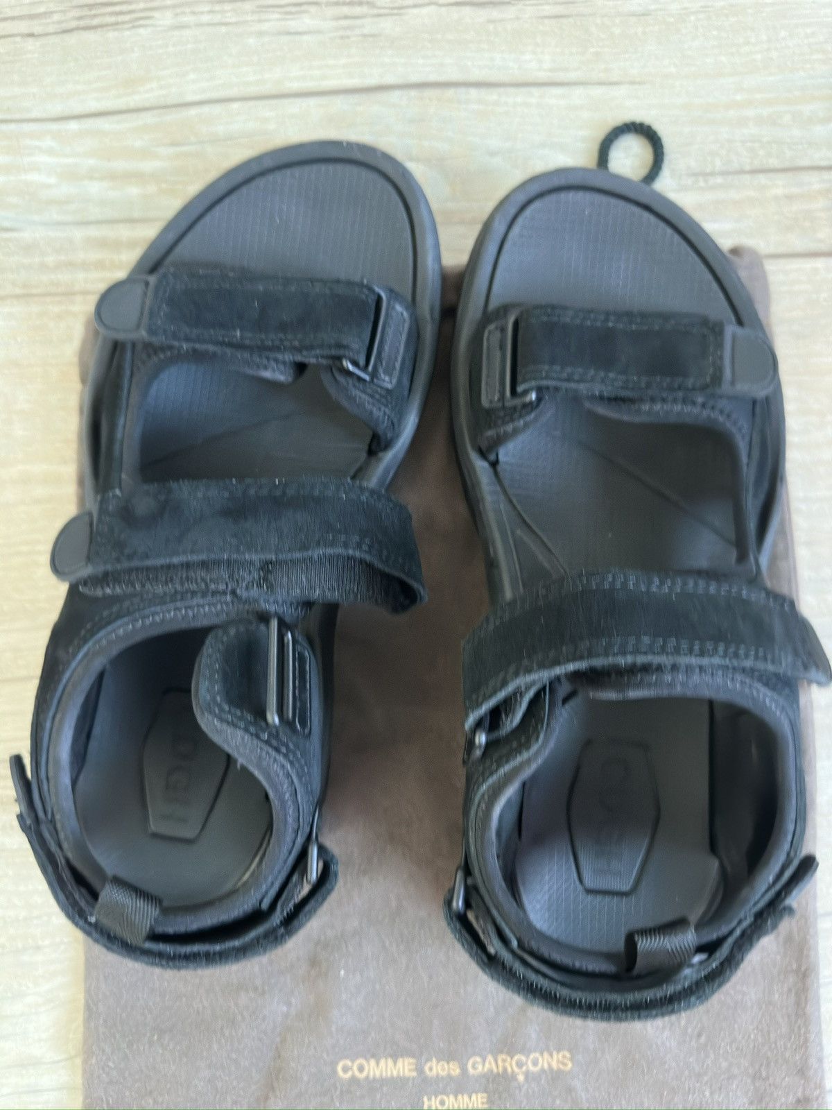 Comme des Garcons Homme Cdg Homme Leather Sandals Size US 10 / EU 43 - 4 Thumbnail