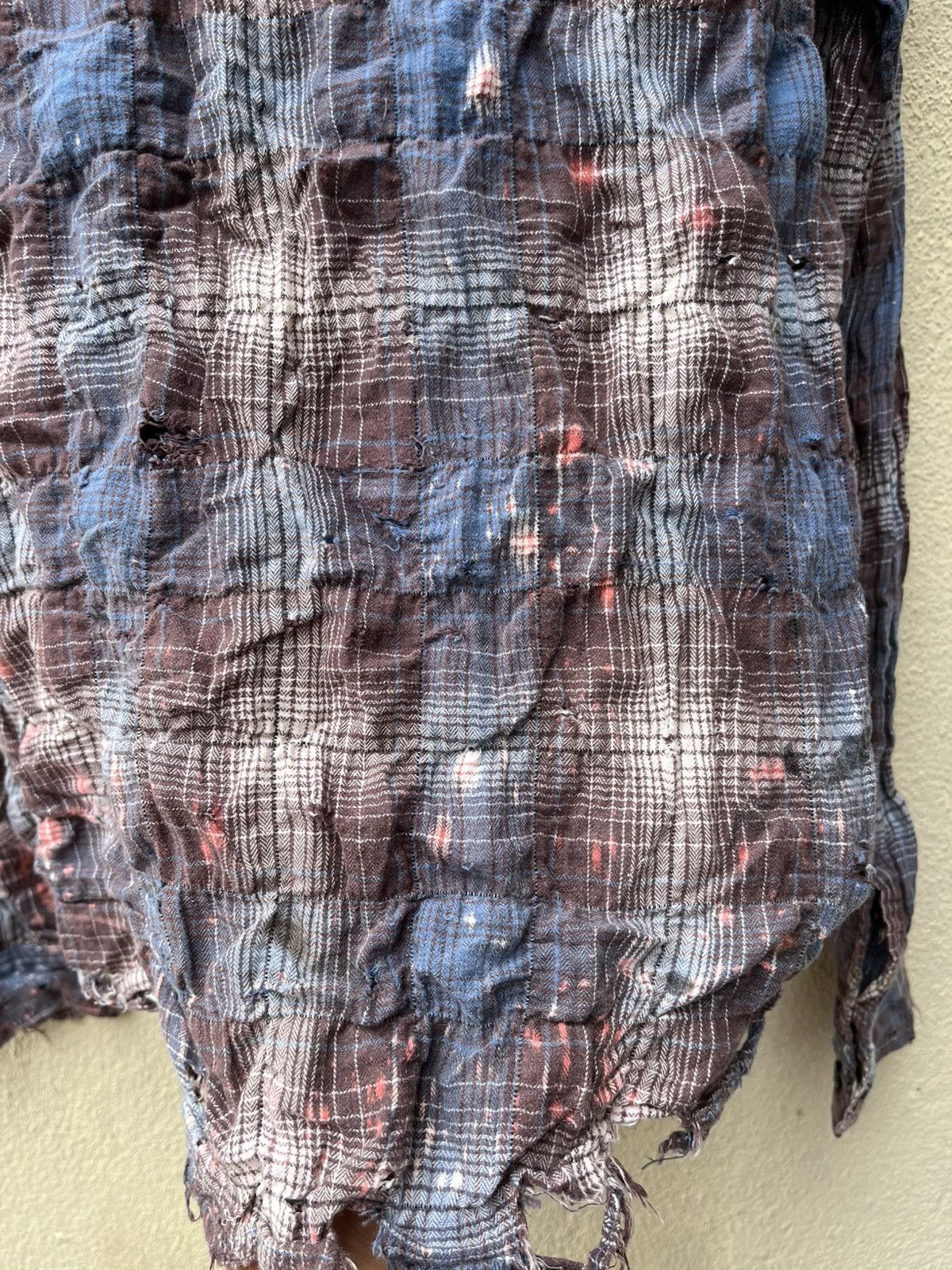 Pledge Distressed flannel button down by pledge Size US M / EU 48-50 / 2 - 21 Thumbnail