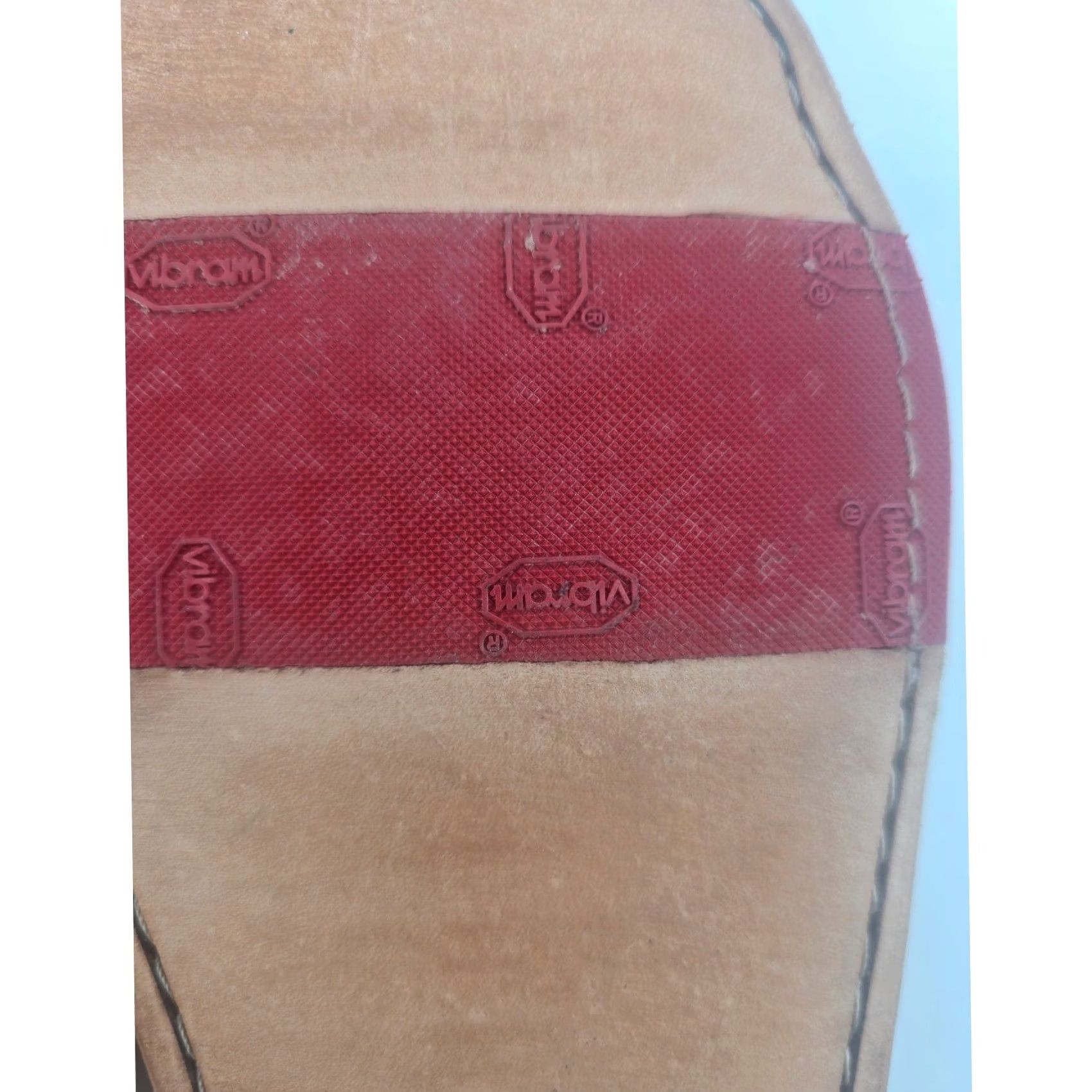 Bed Stu Slide Sandals Mens 11 Brown Leather Capriana Vibram Euc, Men's — image 5 of 6