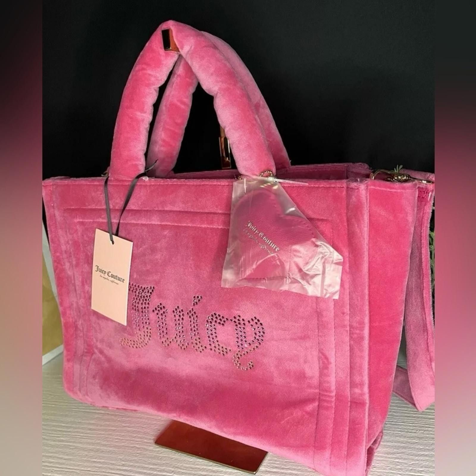 Juicy Couture Jeans Juicy Couture Pink Big Spender Tote Size ONE SIZE - 2 Thumbnail