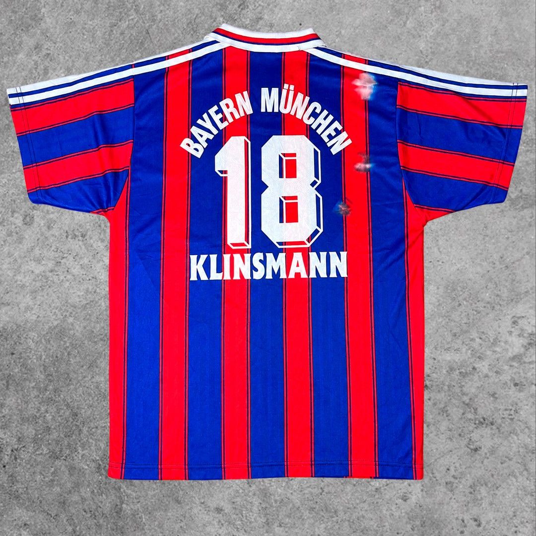 Adidas Vintage 90s Adidas FC Bayern Munich 1995/97 Home Jersey Opel Size US M / EU 48-50 / 2 - 3 Thumbnail